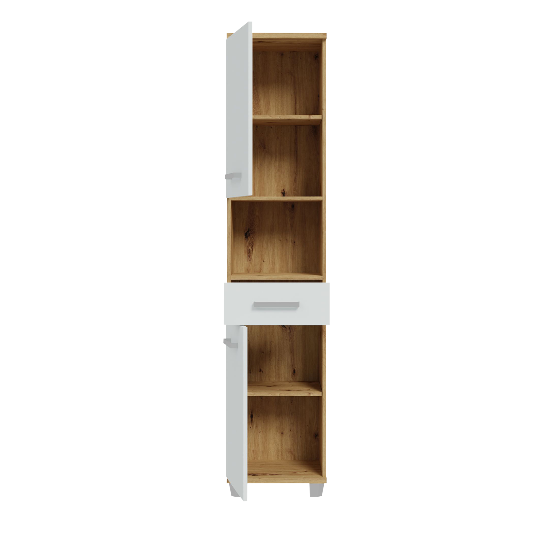 Badschrank Velasco Weiß 34.8*40.2*186.8 Badschrank Velasco Weiß 34.8*40.2*186.8