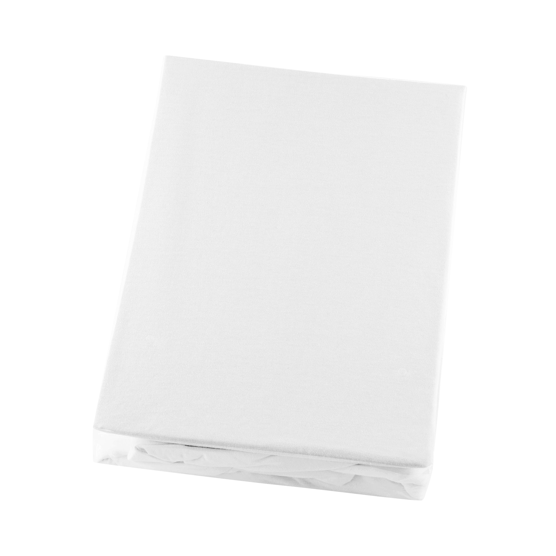 Spannbetttuch 90-100x190-200cm Weiß
