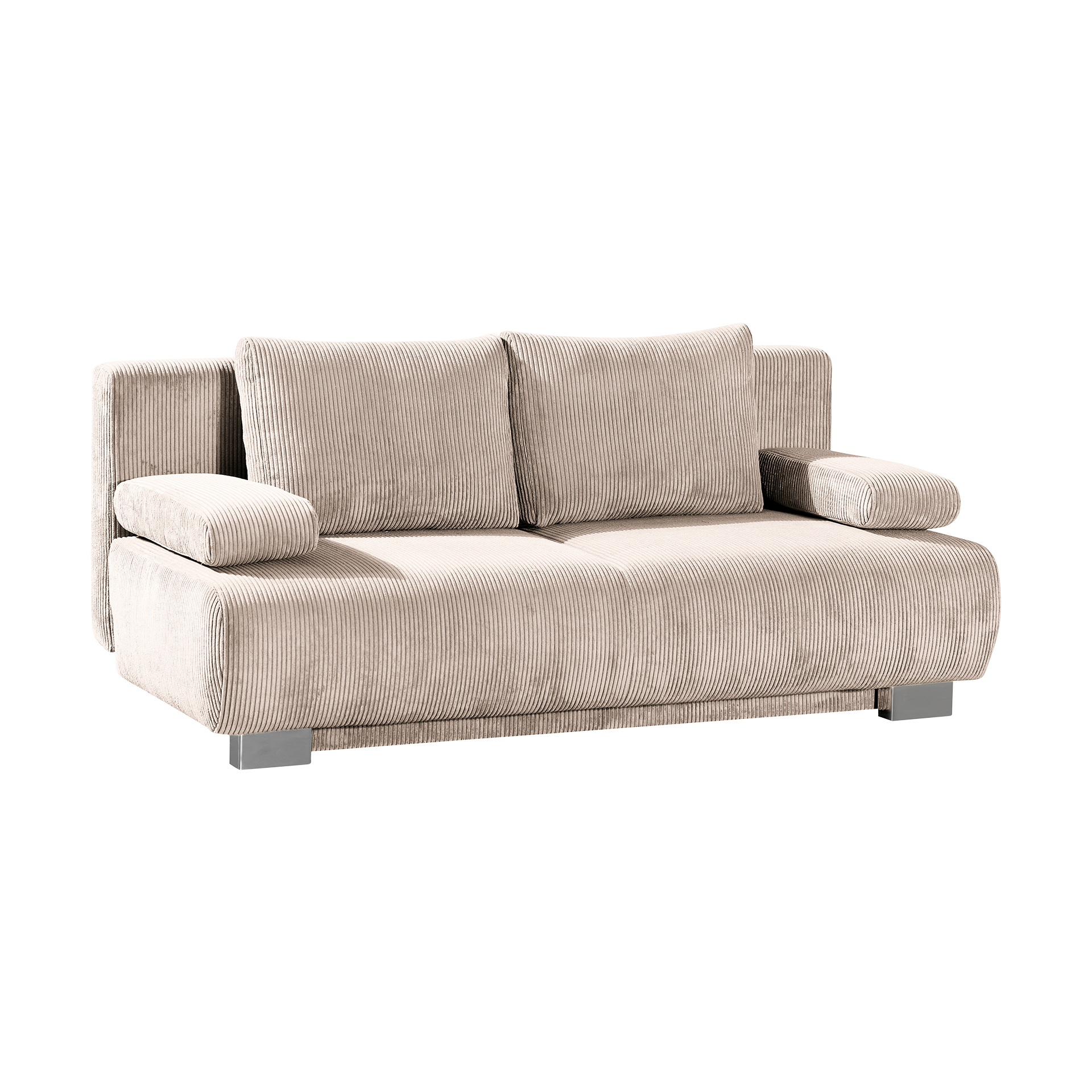 Inovationi Schlafsofa Robin Bezug Cord Beige