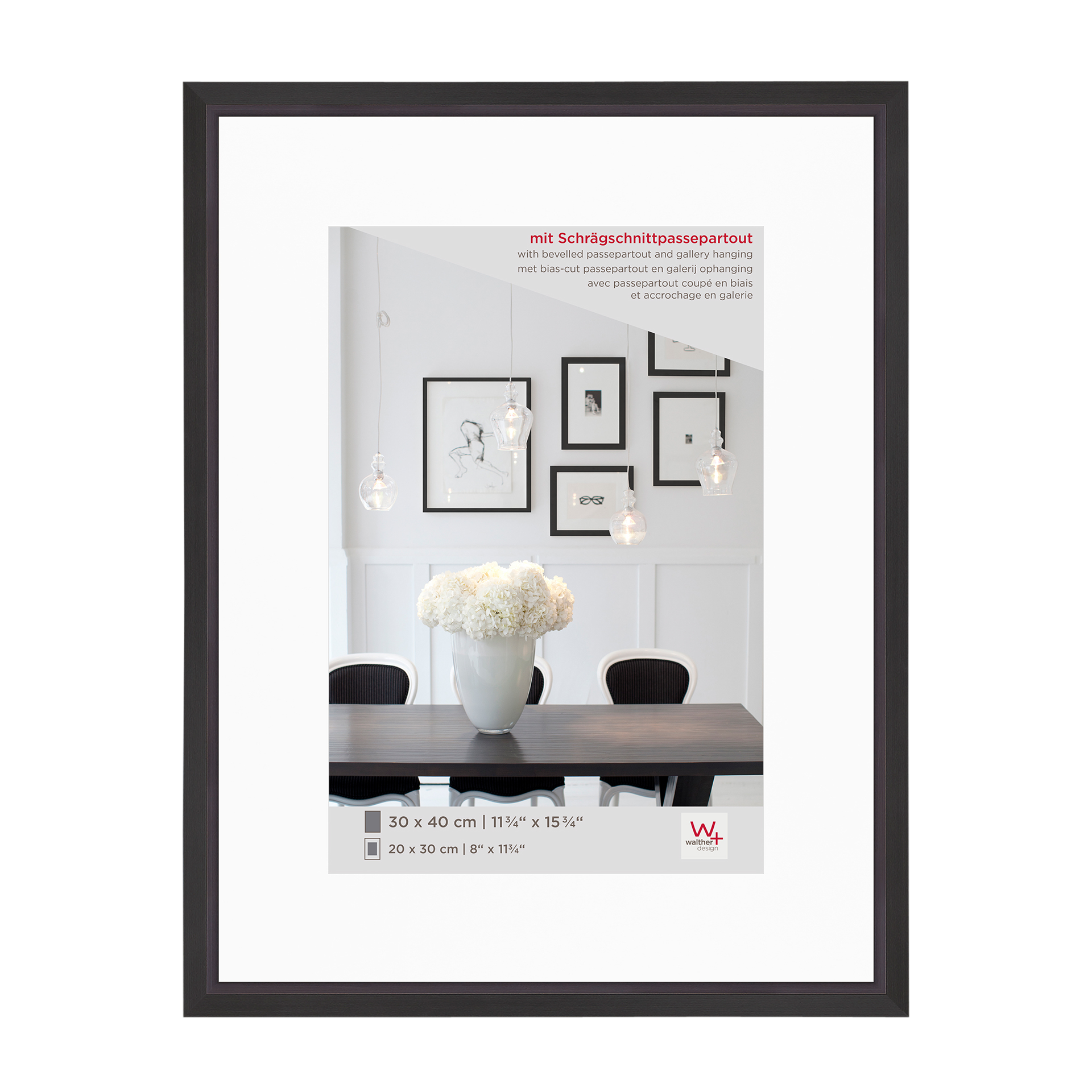 Bilderrahmen Steel Style schwarz Bilderrahmen Steel Style schwarz