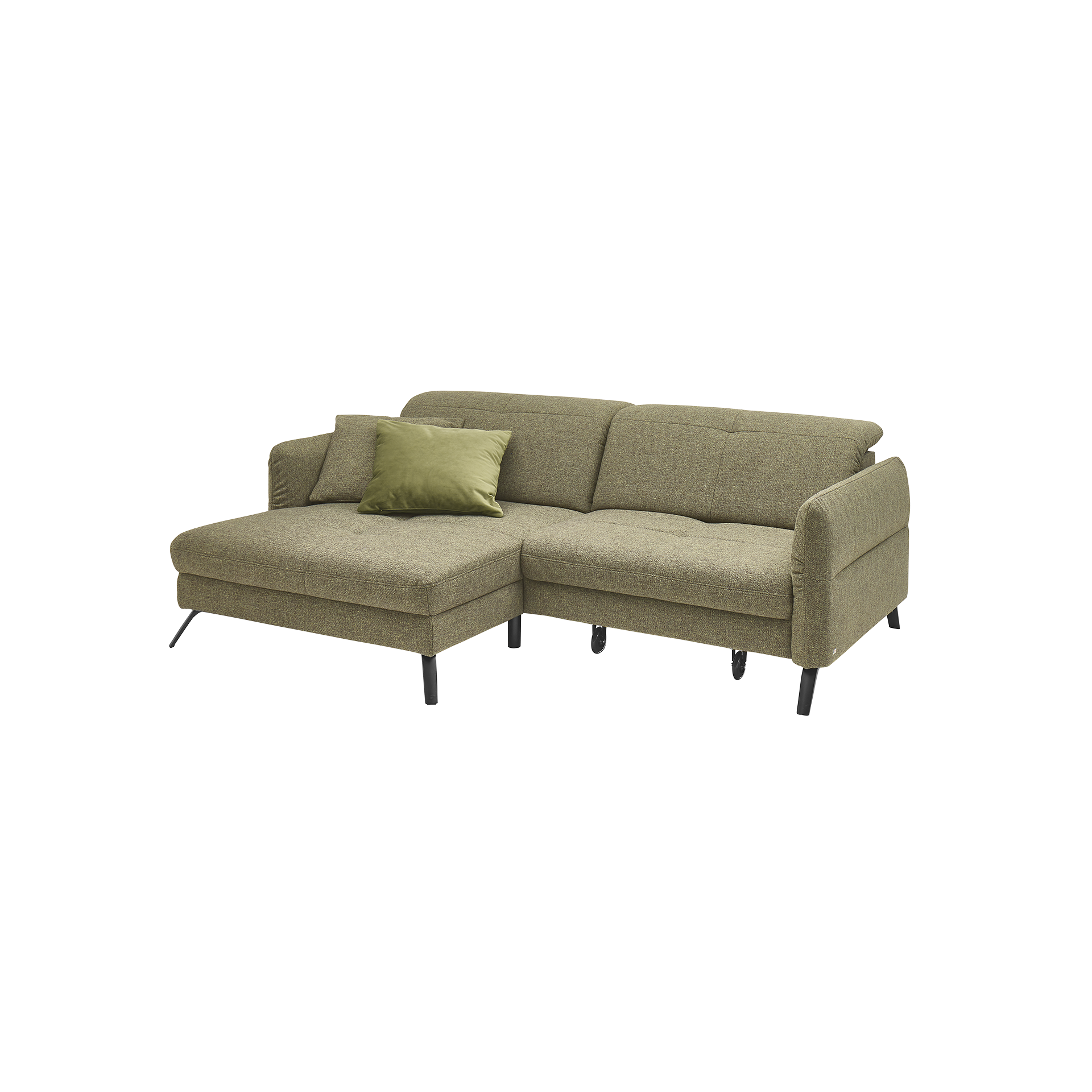 set one by Musterring Ecksofa SO 4400 Grün Ottomane links set one by Musterring Ecksofa SO 4400 Grün Ottomane links
