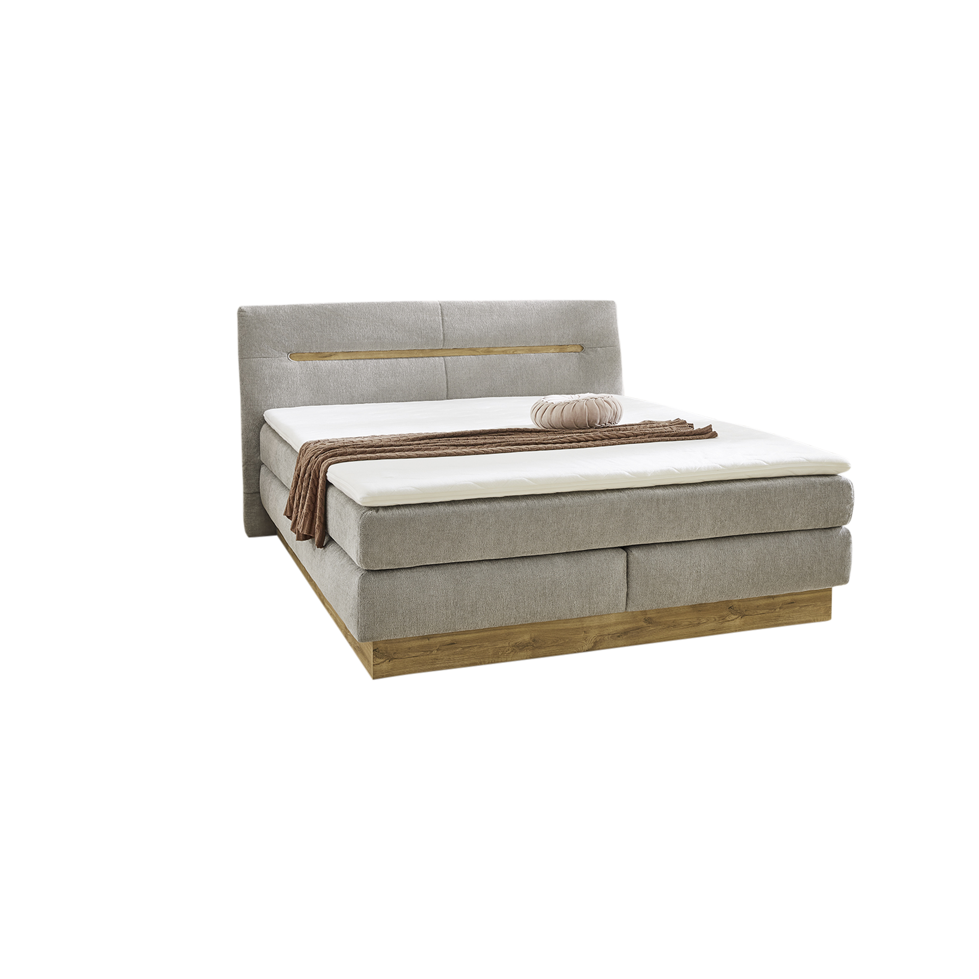 Spilker Boxspringbett Nyborg Grau 180x200 cm Spilker Boxspringbett Nyborg Grau 180x200 cm