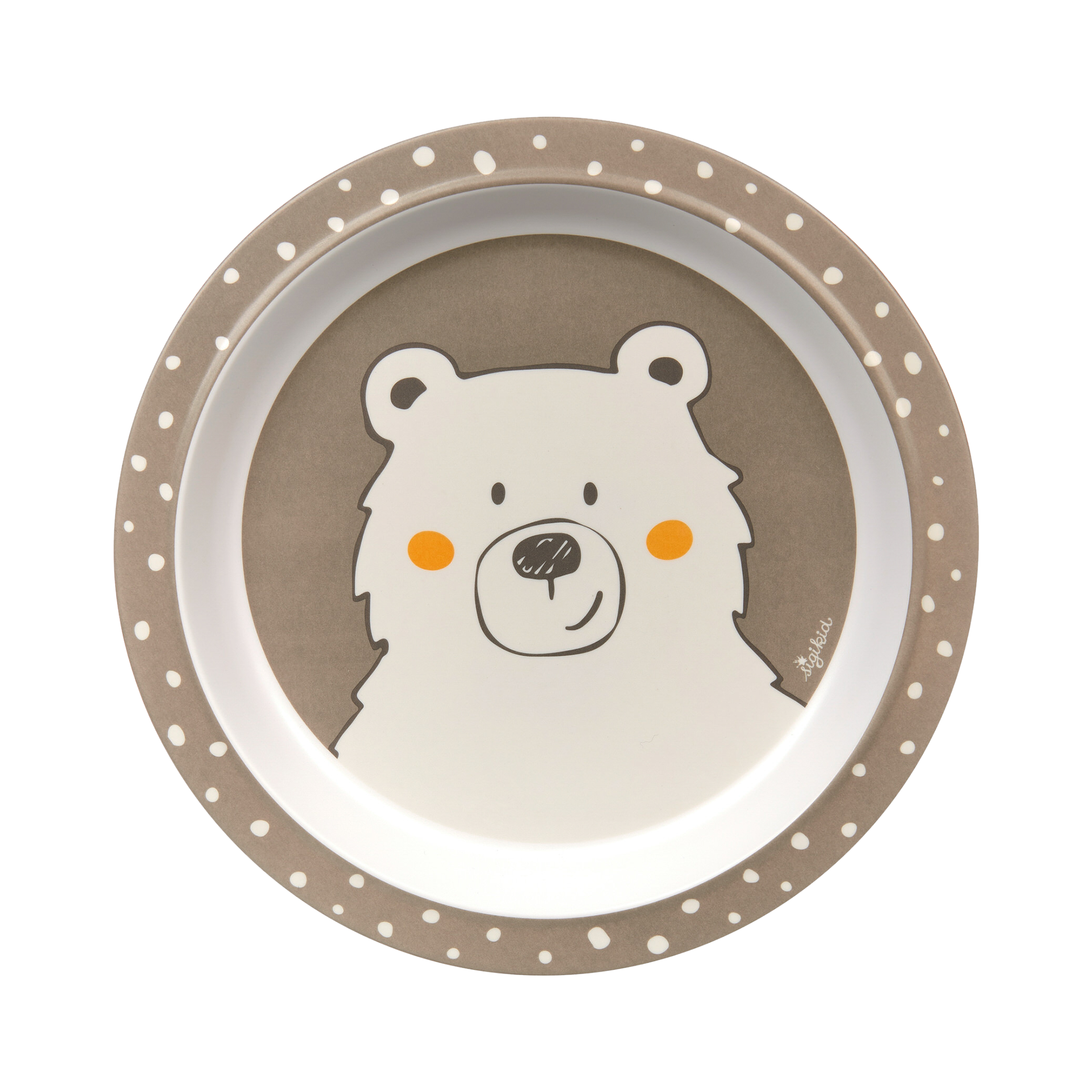Kindergeschirr HoniBoni Bear Teller Mehrfarbig Kindergeschirr HoniBoni Bear Teller Mehrfarbig