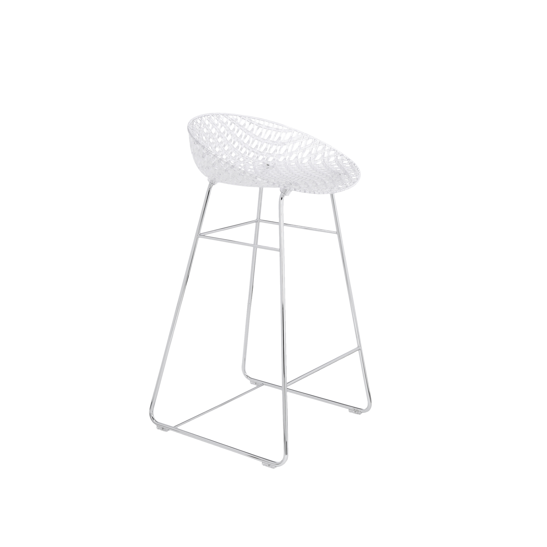 Kartell® Barhocker Smatrik stool Farblos