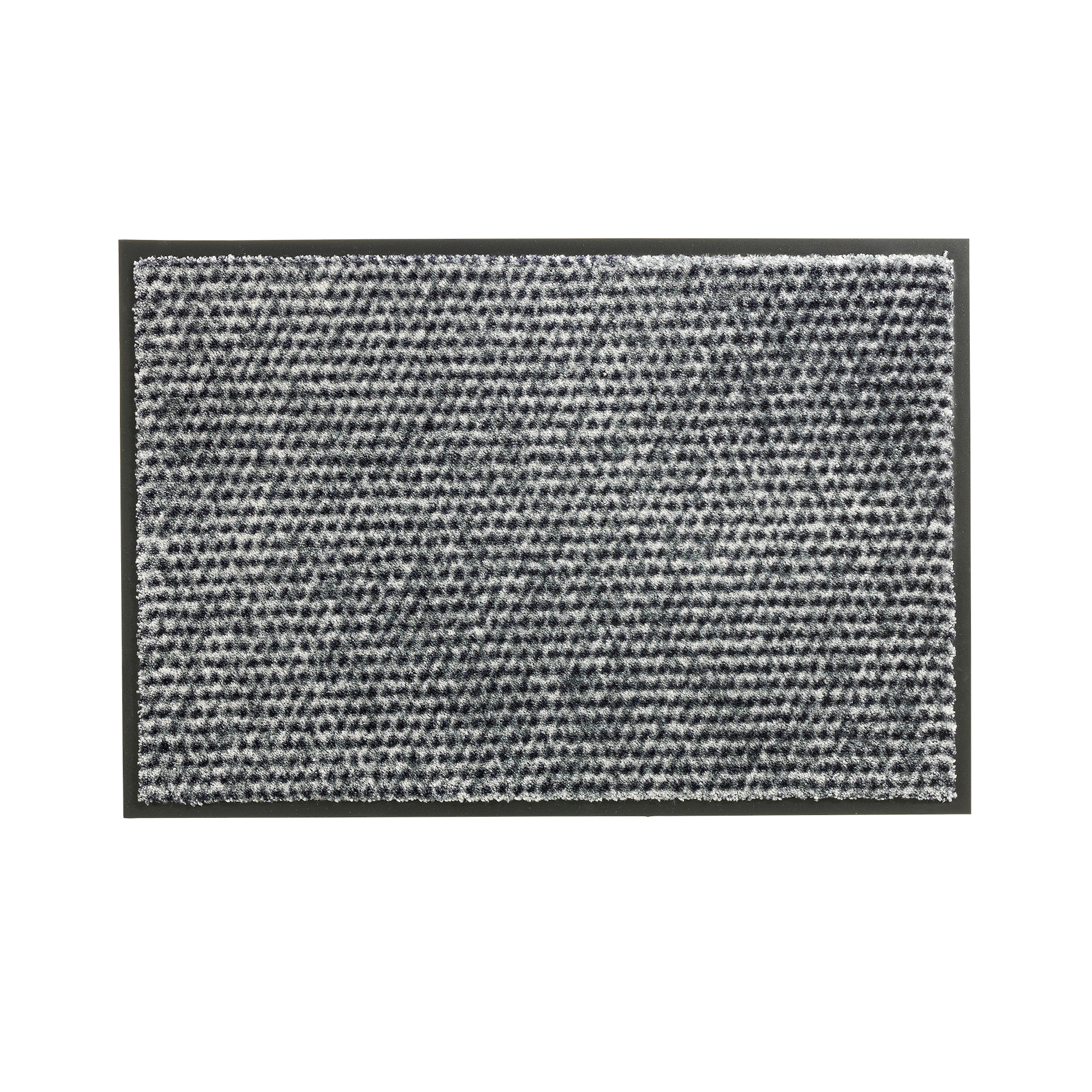 SCHÖNER WOHNEN-Kollektion Fußmatte Miami 50x70 Punkte silber SCHÖNER WOHNEN-Kollektion Fußmatte Miami 50x70 Punkte silber