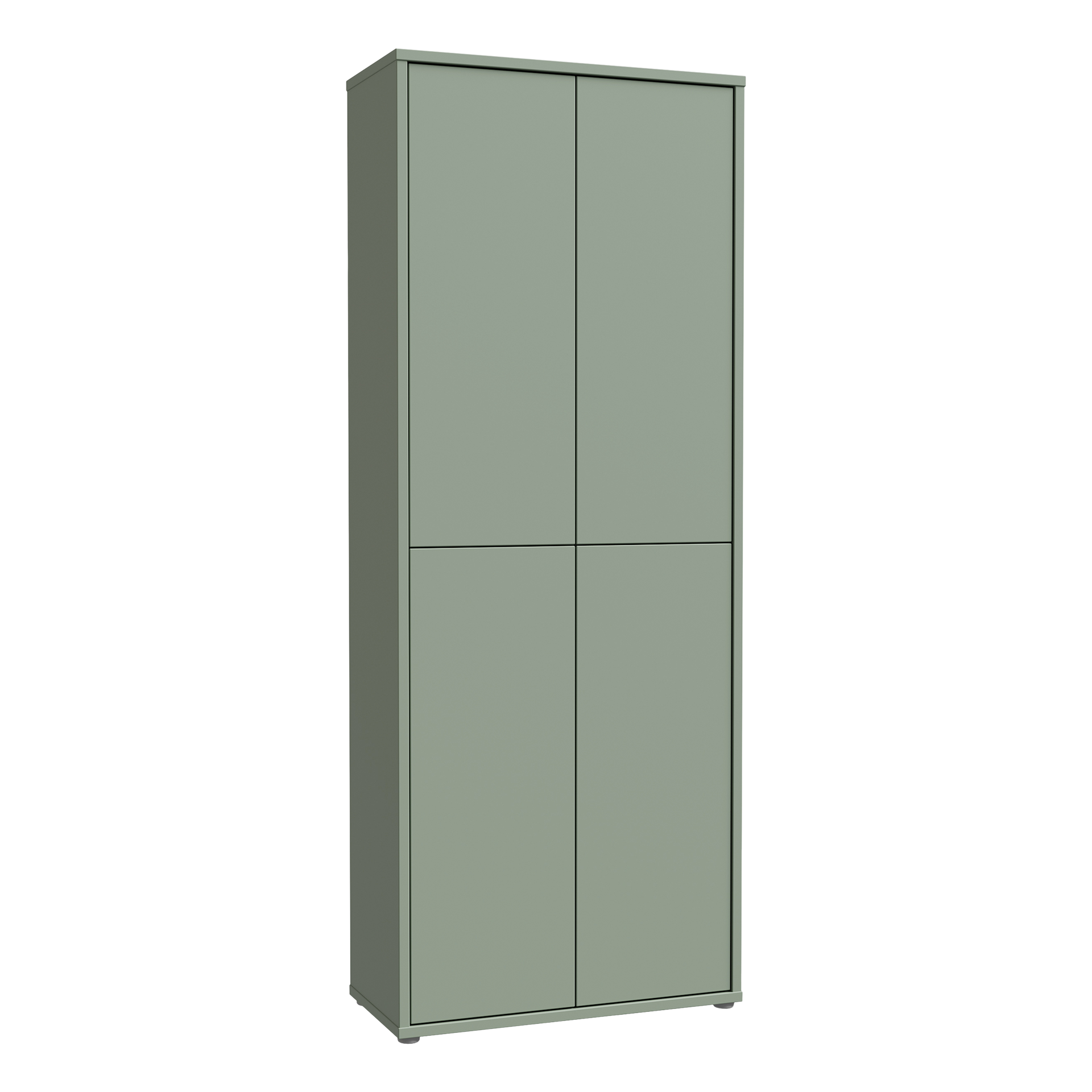 Schuhschrank Alisa 4-türig Grün