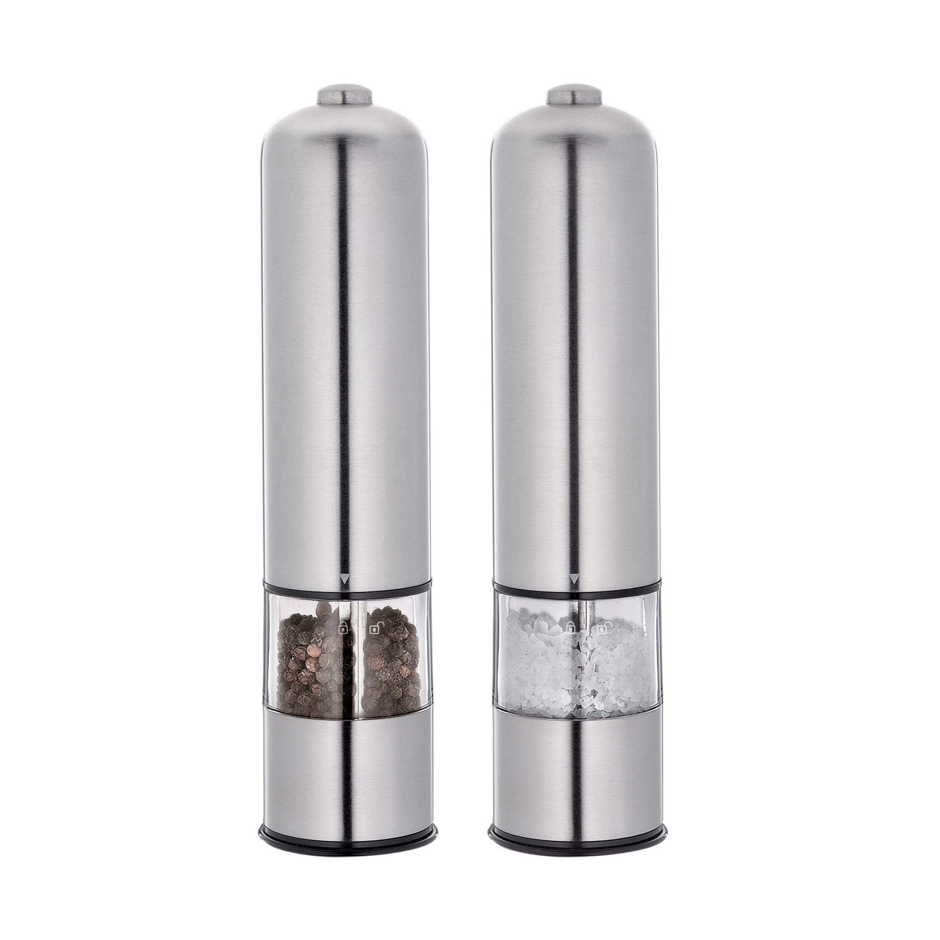 Cilio Mühlen-Set Bergamo Silber