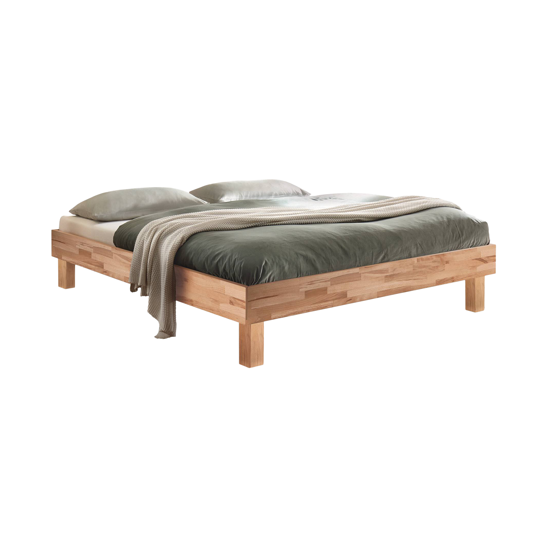 HASENA Bett Rapallo Gestell Kernbuche 100x200 cm HASENA Bett Rapallo Gestell Kernbuche 100x200 cm