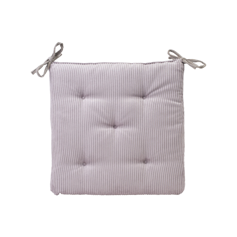 Sitzkissen Capri Silber 40x40cm