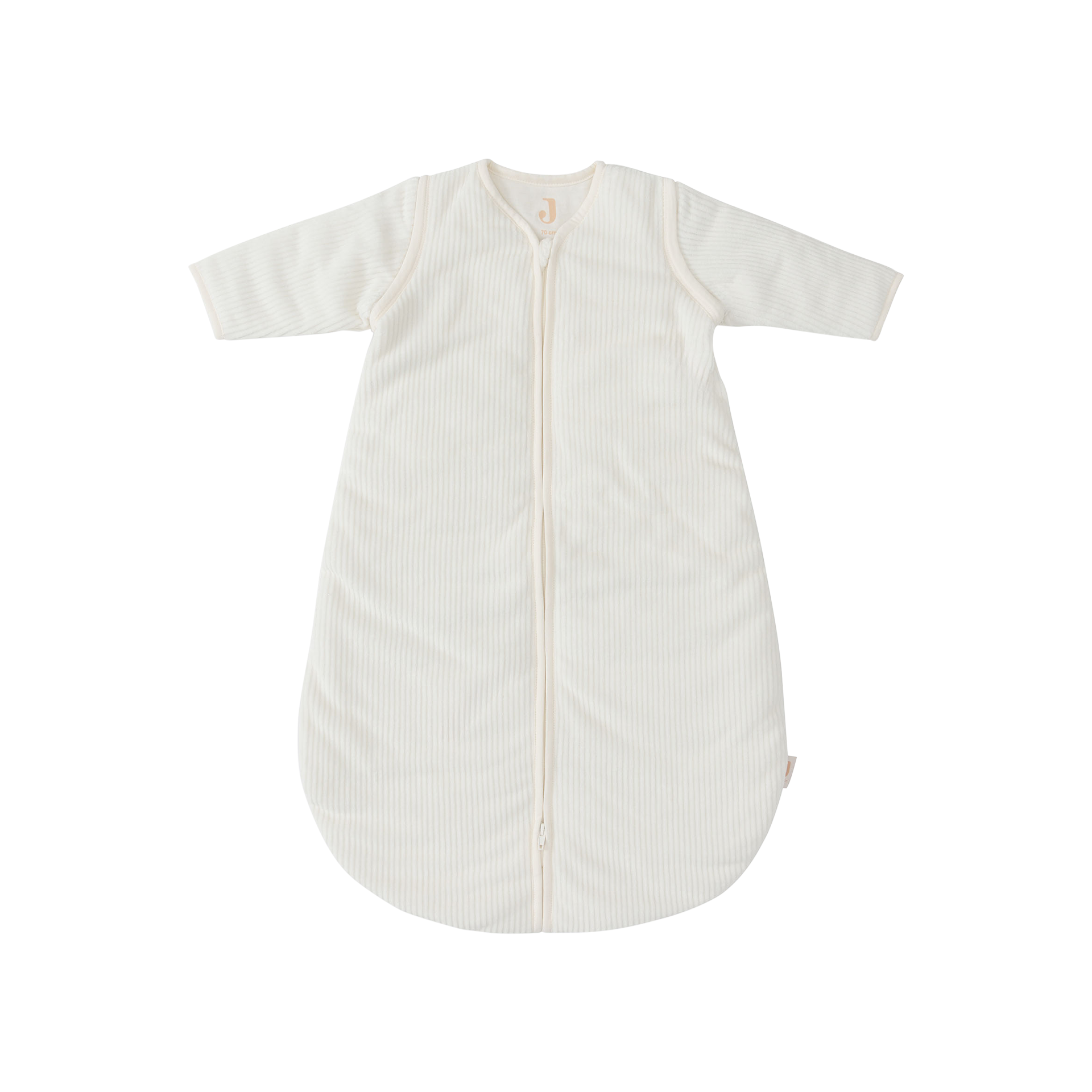Schlafsack 70cm Rib - Ivory Weiß