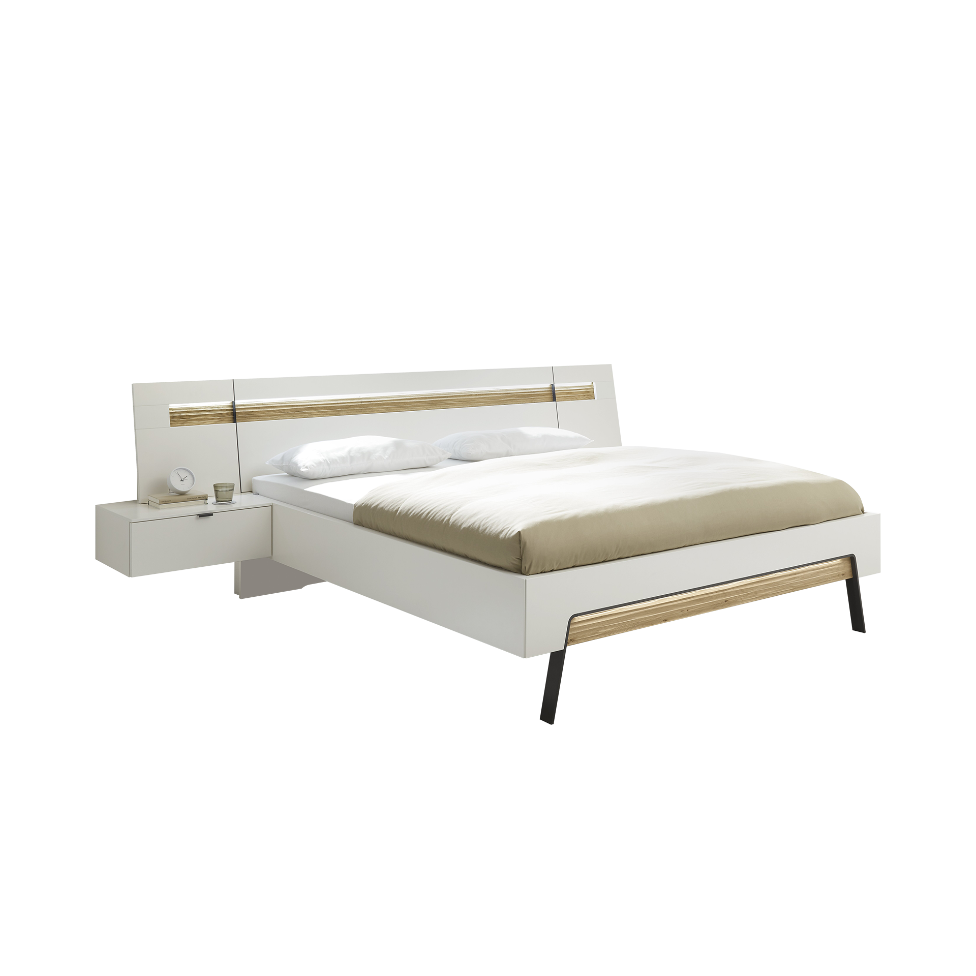 Varioconcept Bett Lagos 180x200 cm Weiß 215*189*93 Varioconcept Bett Lagos 180x200 cm Weiß 215*189*93