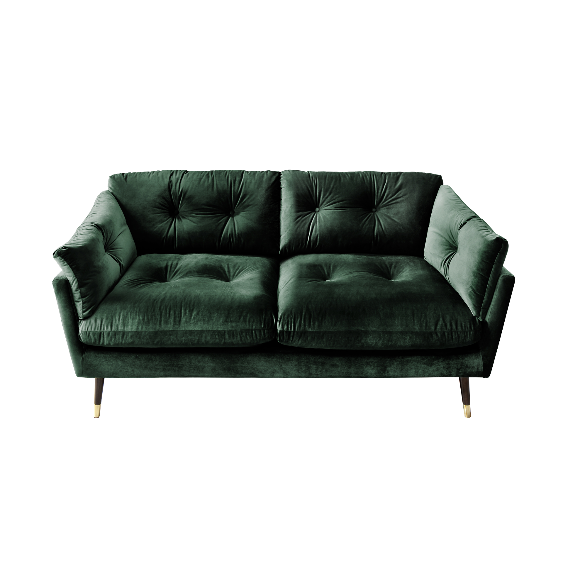 Sofa 2-Sitzer Jamaica Dark Green