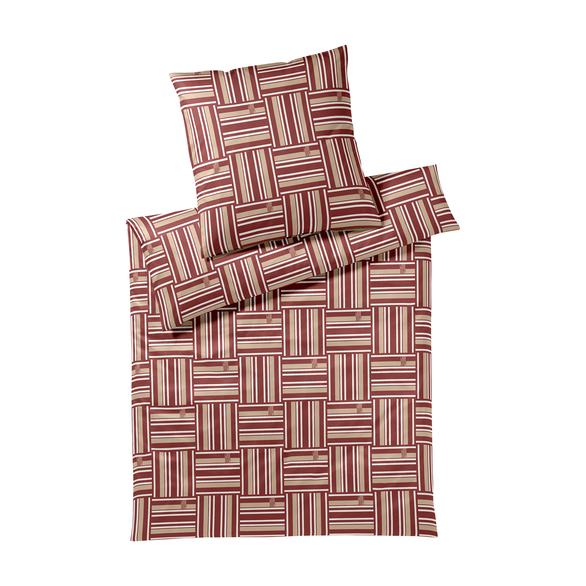 Satin Bettwäsche Weave Mako-Satin Bettwäsche Siena 155x220cm