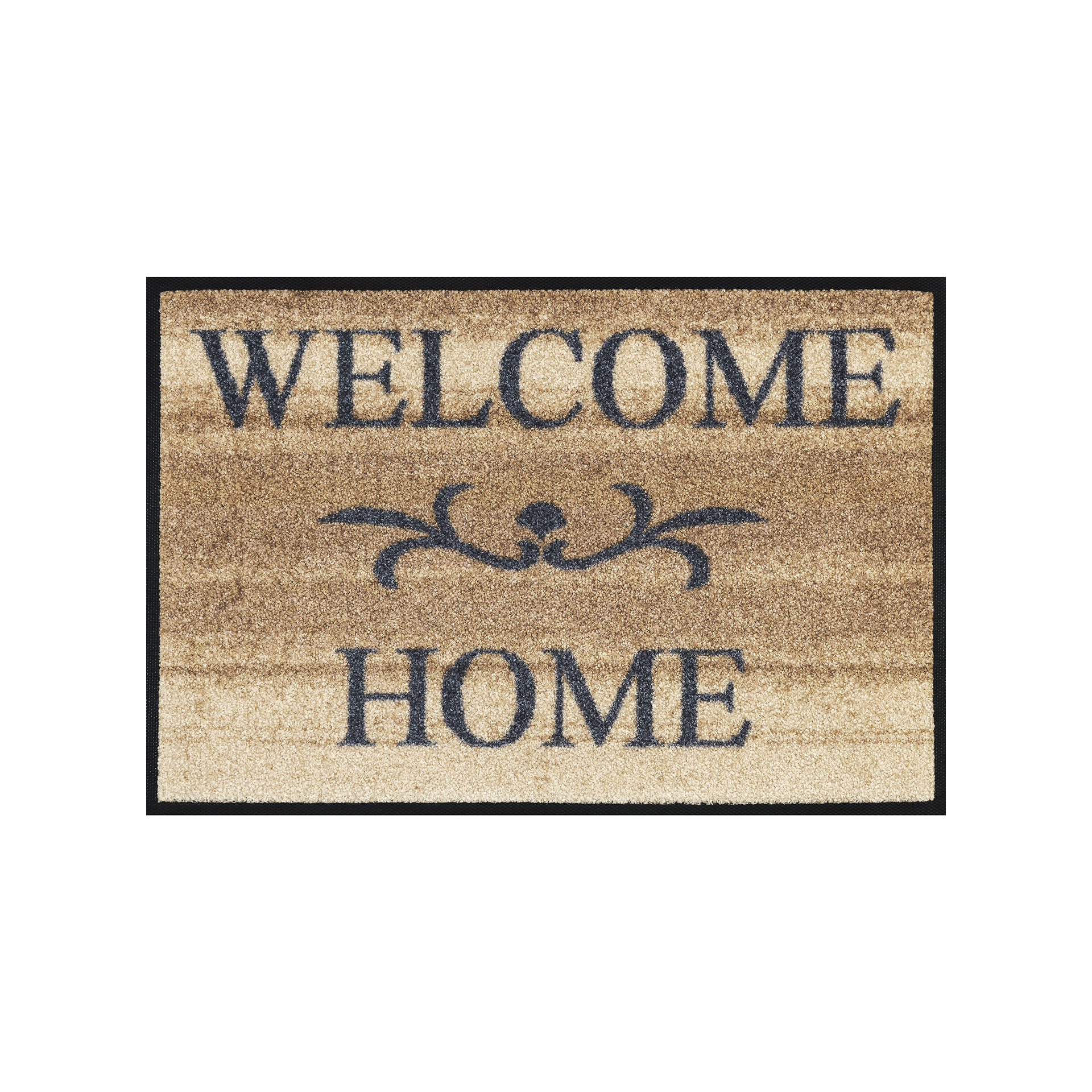 Fußmatte Welcome home 40x60 Beige-Braun Fußmatte Welcome home 40x60 Beige-Braun