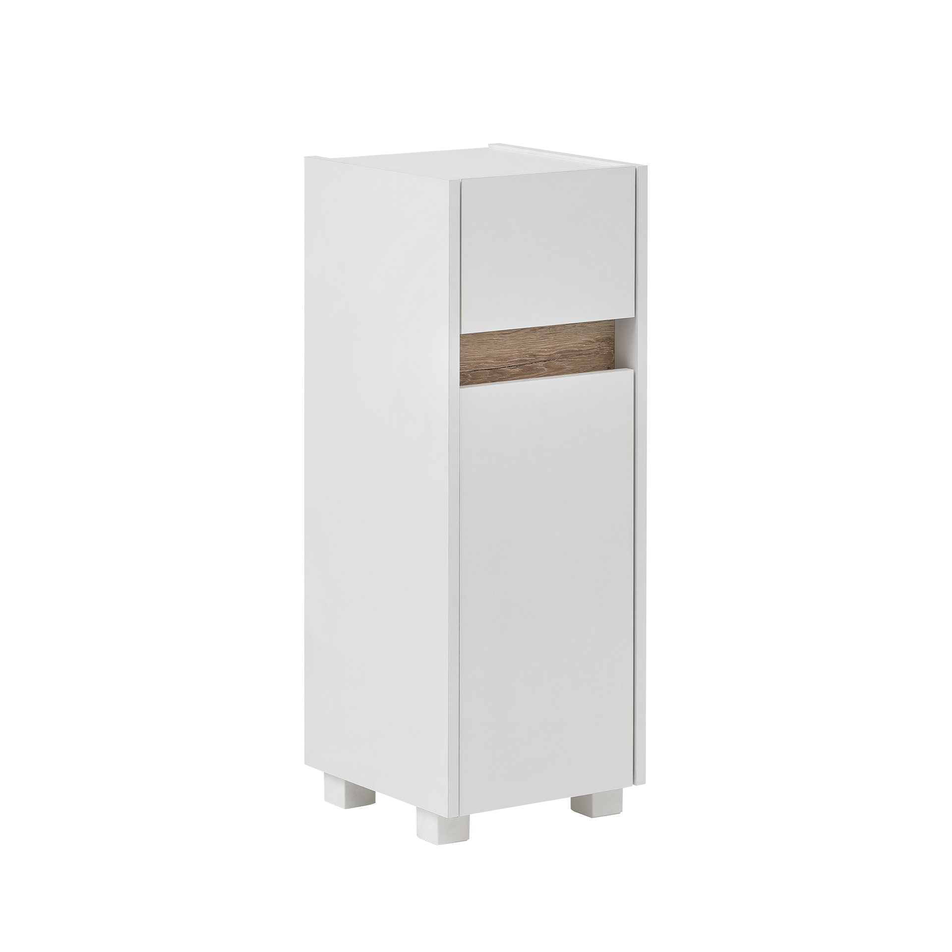 Badunterschrank Cooper Weiß 33*33*84.8 Badunterschrank Cooper Weiß 33*33*84.8