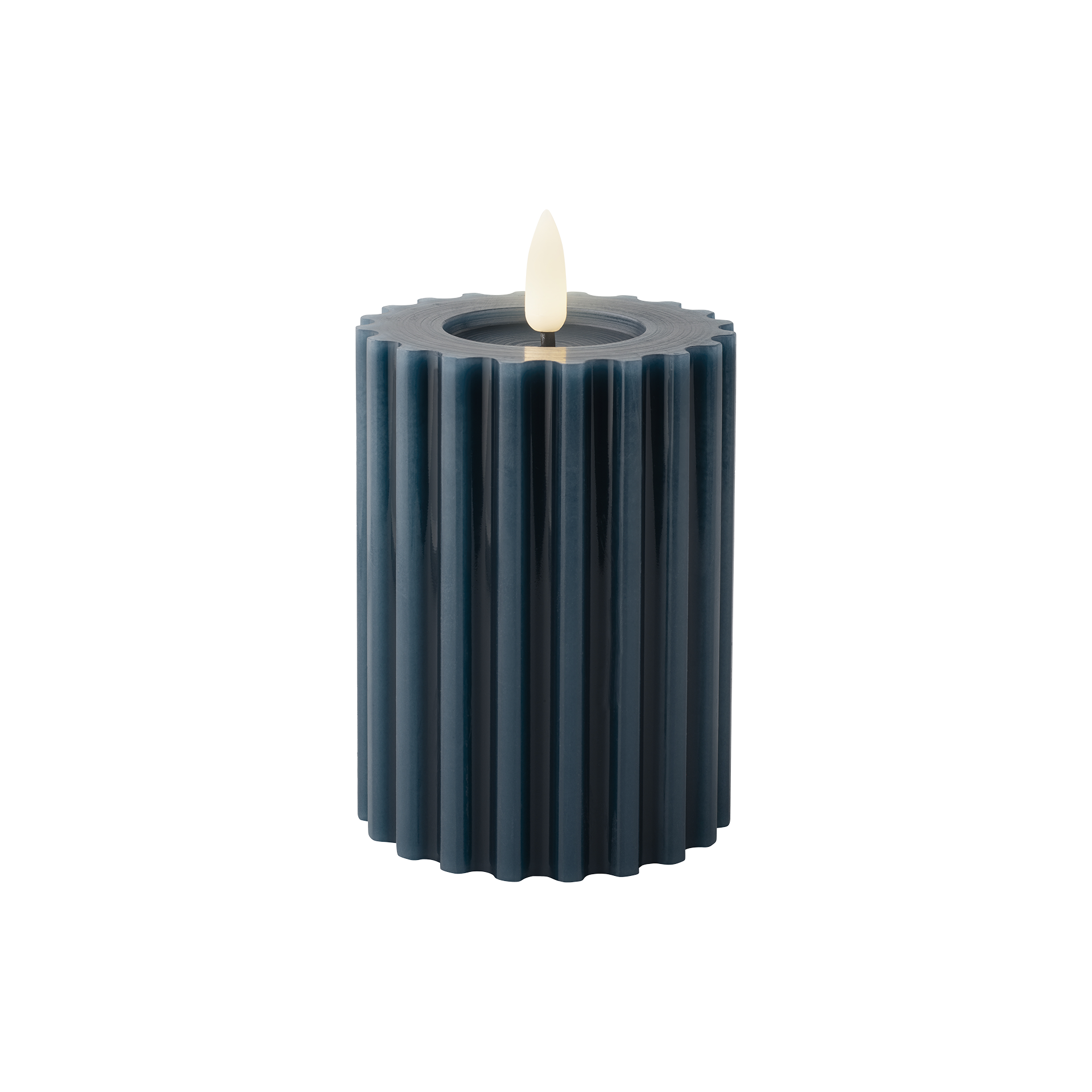Kerze LED Blau