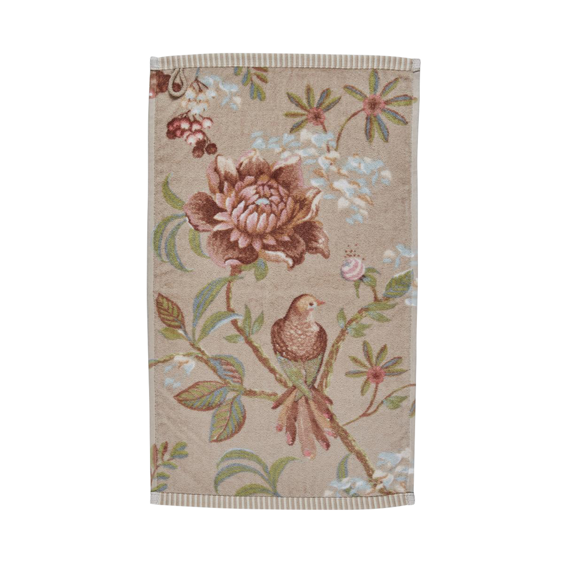 PIP Studio Gästehandtuch Secret Garden Khaki 30x50cm PIP Studio Gästehandtuch Secret Garden Khaki 30x50cm