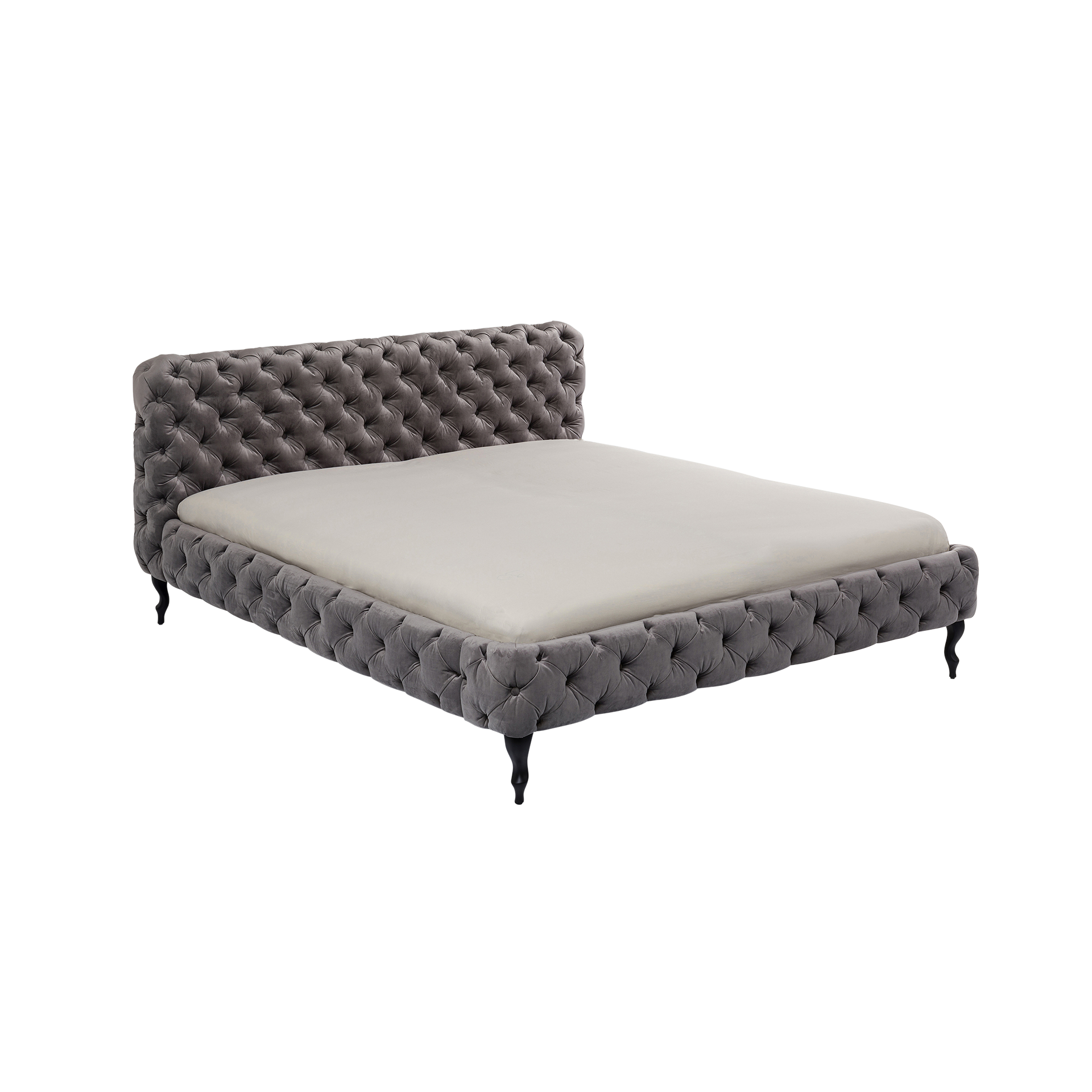 Kare Polsterbett Desire Silber Kare Polsterbett Desire Silber