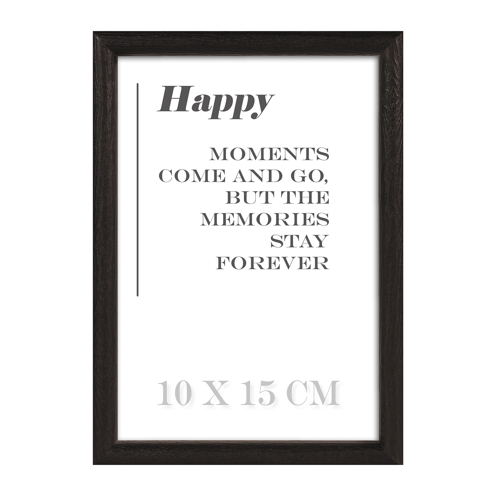 Bild Happy Schwarz Bild Happy Schwarz