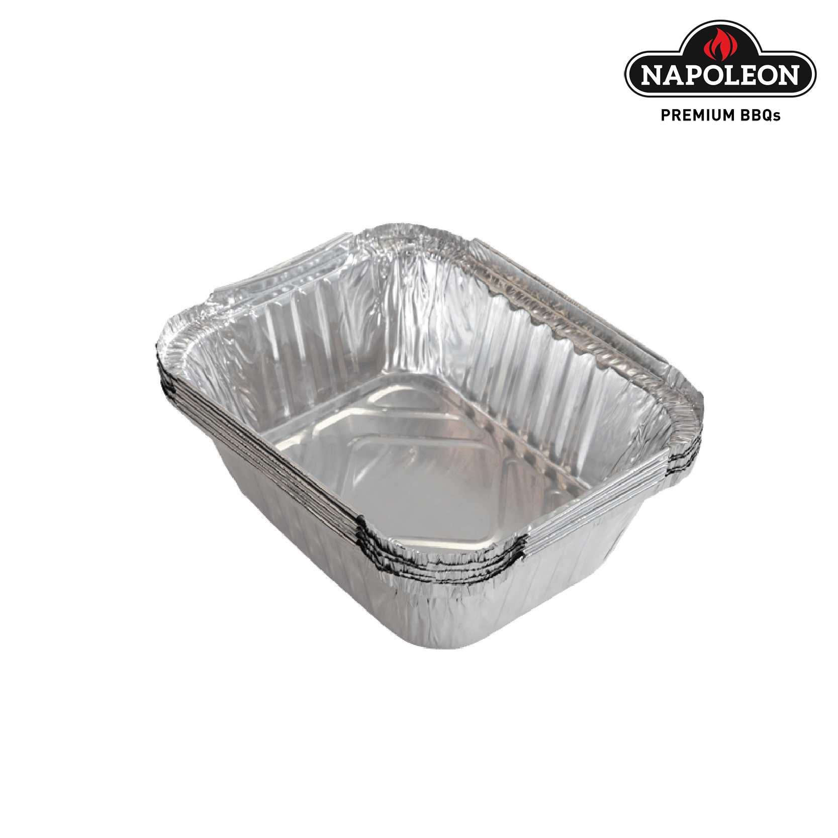 Napoleon Alu-Tropfschalen klein, 5er-Set 62007 Silber