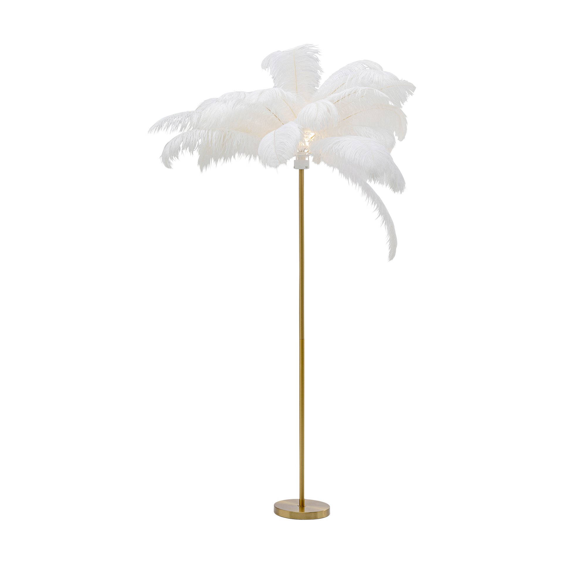 Kare Stehleuchte Feather Palm Weiß Kare Stehleuchte Feather Palm Weiß