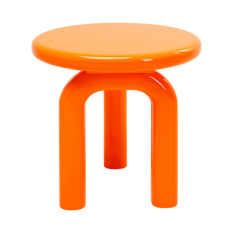Kare Beistelltisch Eliano Orange