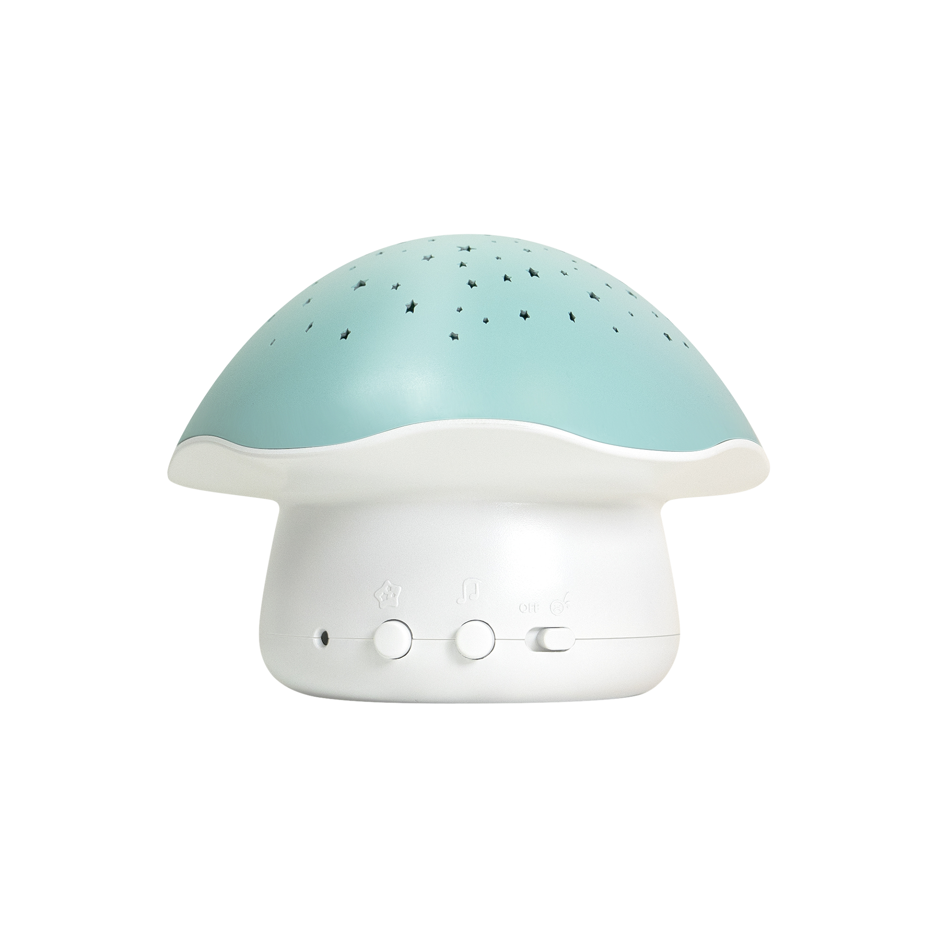 Nachtlicht Pabobo Mushroom blue 2-teilig Mehrfarbig