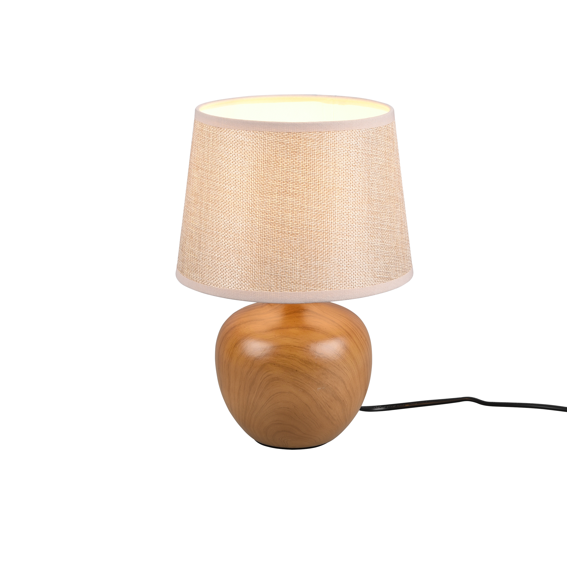 Tischleuchte Luxor holzoptik beige Tischleuchte Luxor holzoptik beige