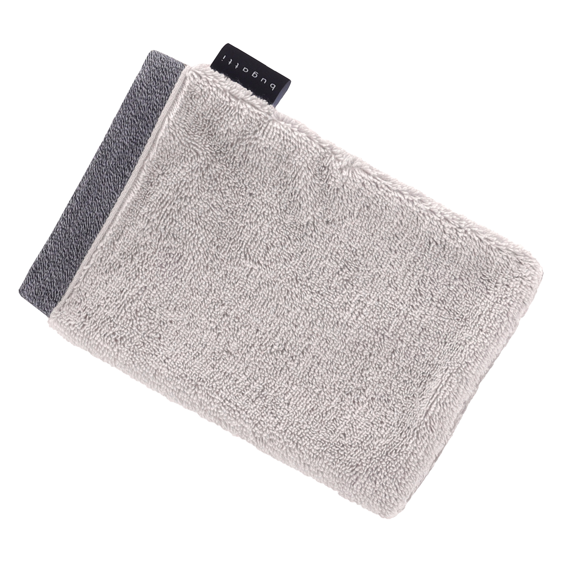 bugatti Waschhandschuh Prato Light Grey 16x22cm bugatti Waschhandschuh Prato Light Grey 16x22cm