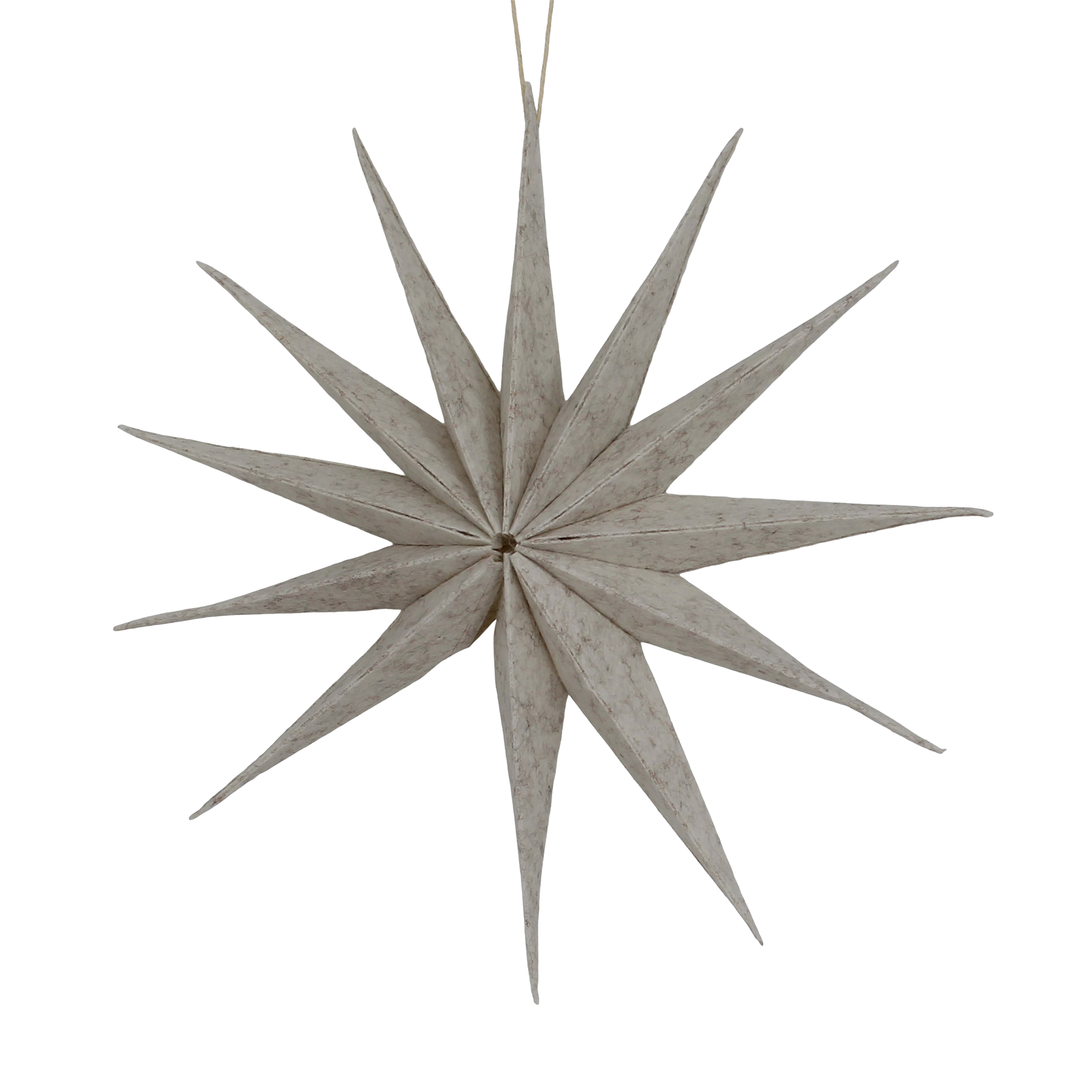 Dekohänger Stern Creme Dekohänger Stern Creme