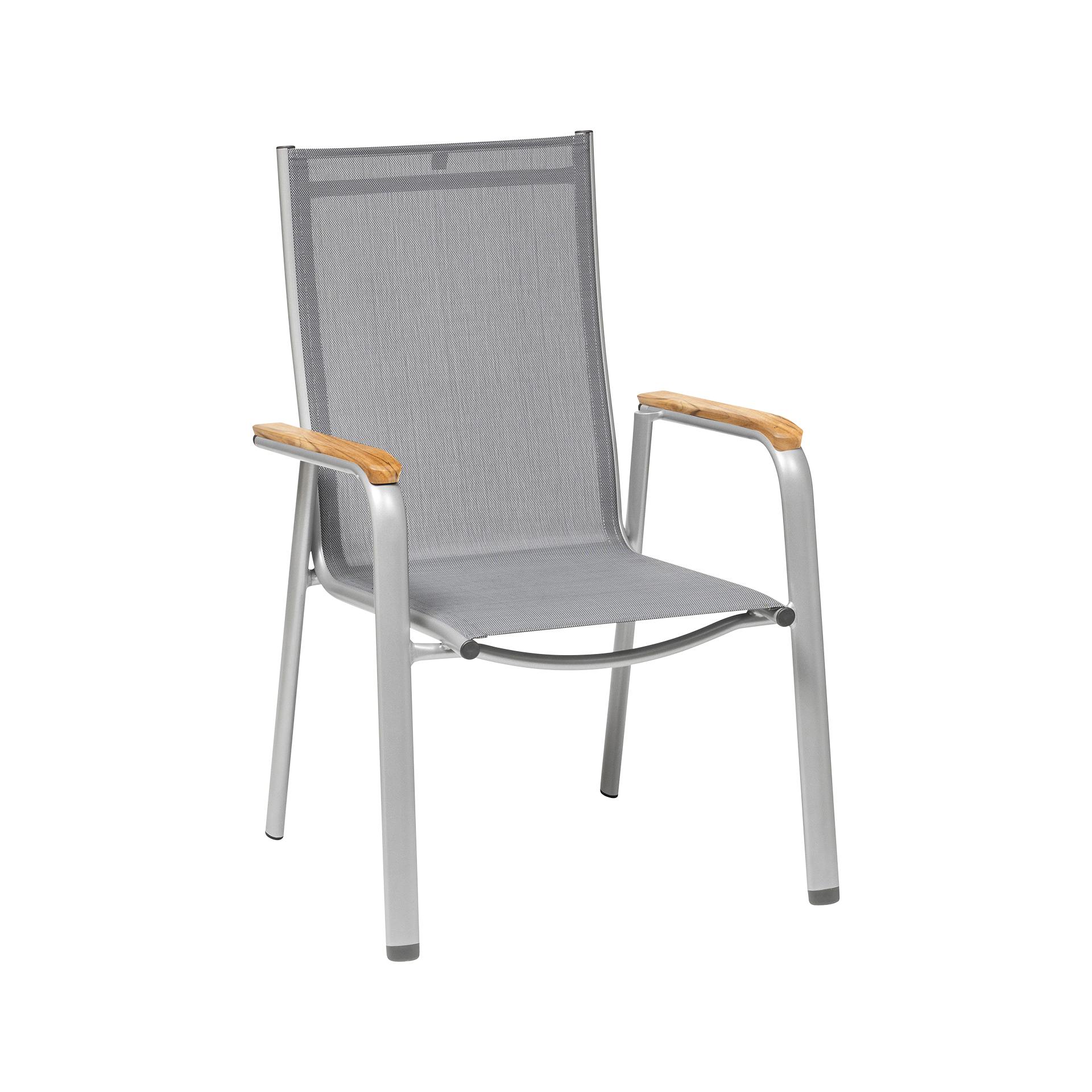Kettler Stapelsessel Cirrus Silber