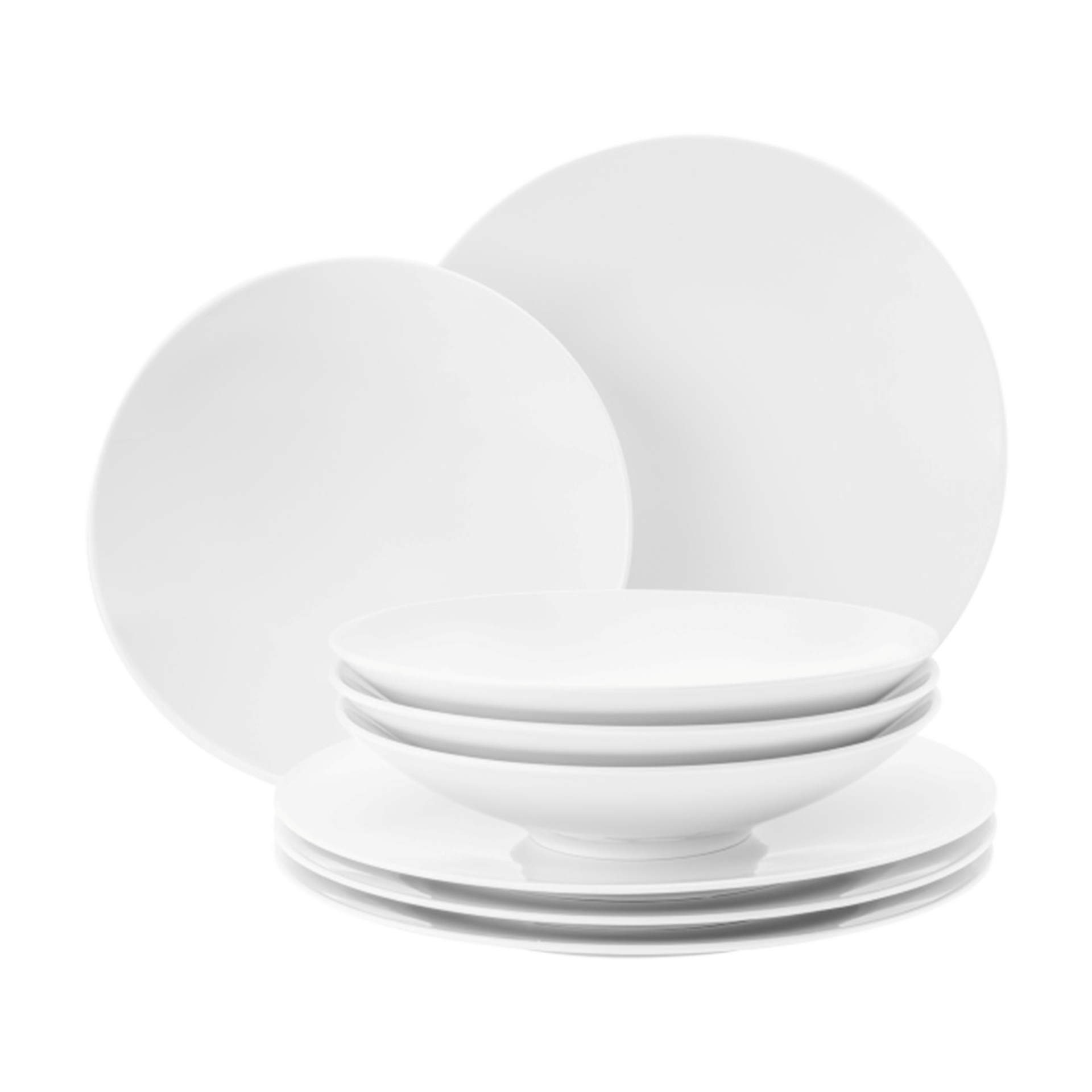 Tafelservice Life 8-teilig weiss Tafelservice Life 8-teilig weiss