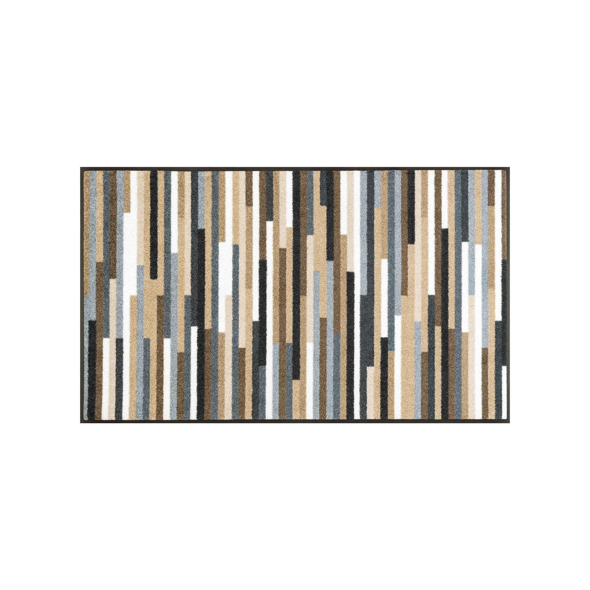 Fußmatte Mikado Stripes 75x120 Bunt-Natur