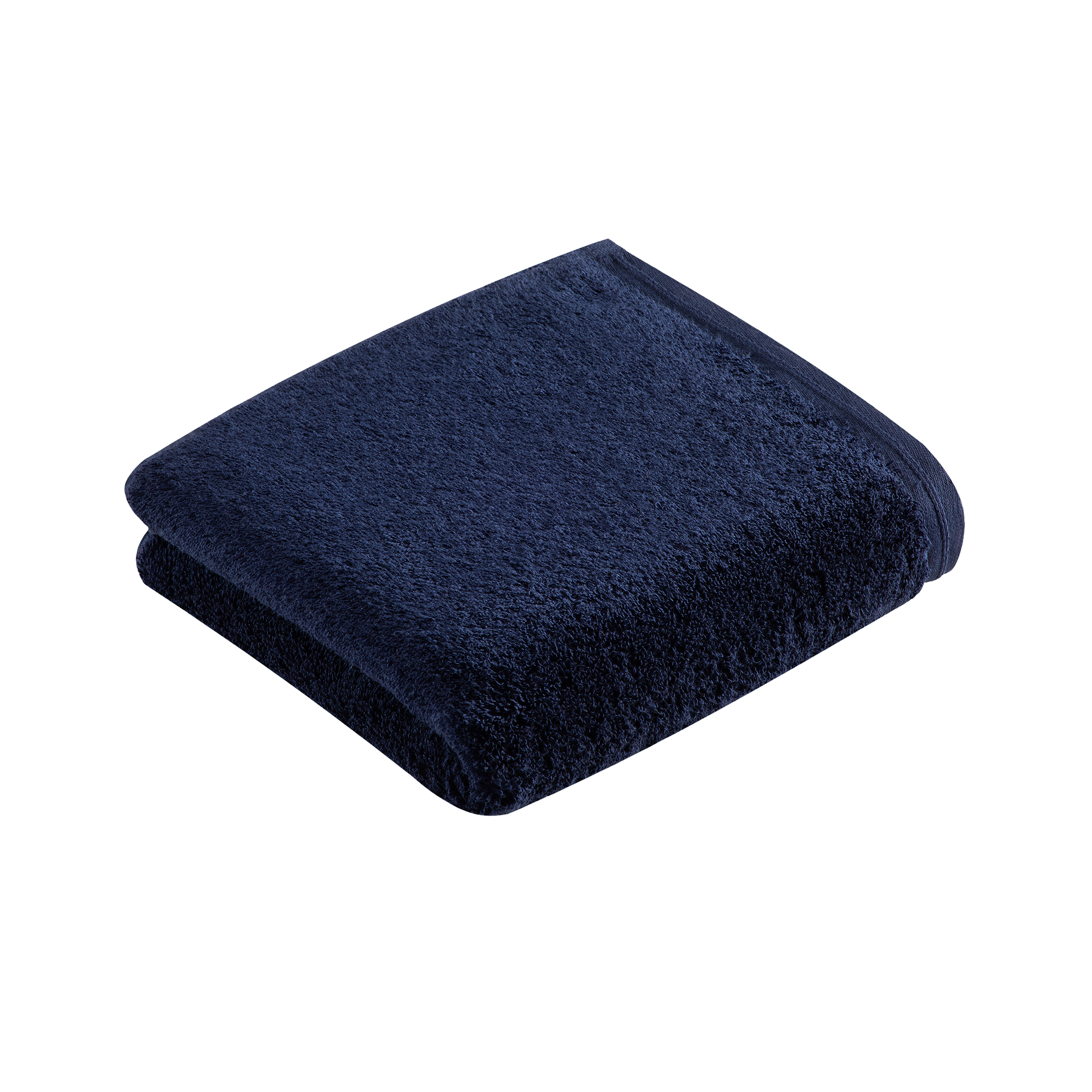 Vossen Handtuch Vegan Life Marine Blau 50x100cm Vossen Handtuch Vegan Life Marine Blau 50x100cm