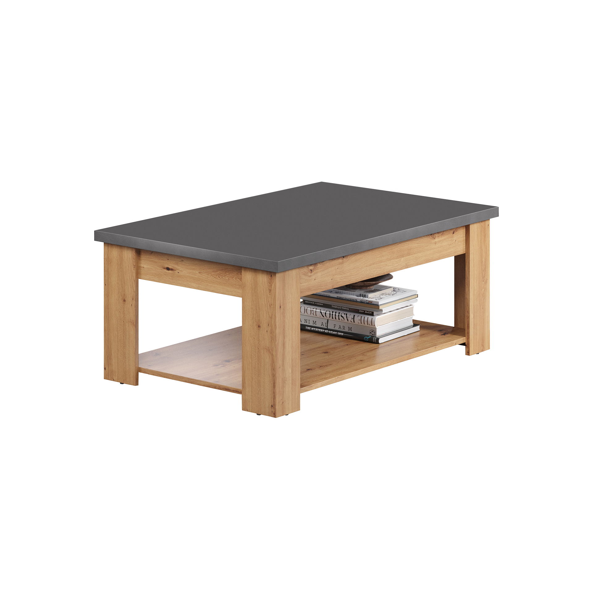 Couchtisch Forest Griff Anthrazit Absetzung Anthrazit Front Eiche Dekor Korpus Eiche Dekor Couchtisch Forest Griff Anthrazit Absetzung Anthrazit Front Eiche Dekor Korpus Eiche Dekor