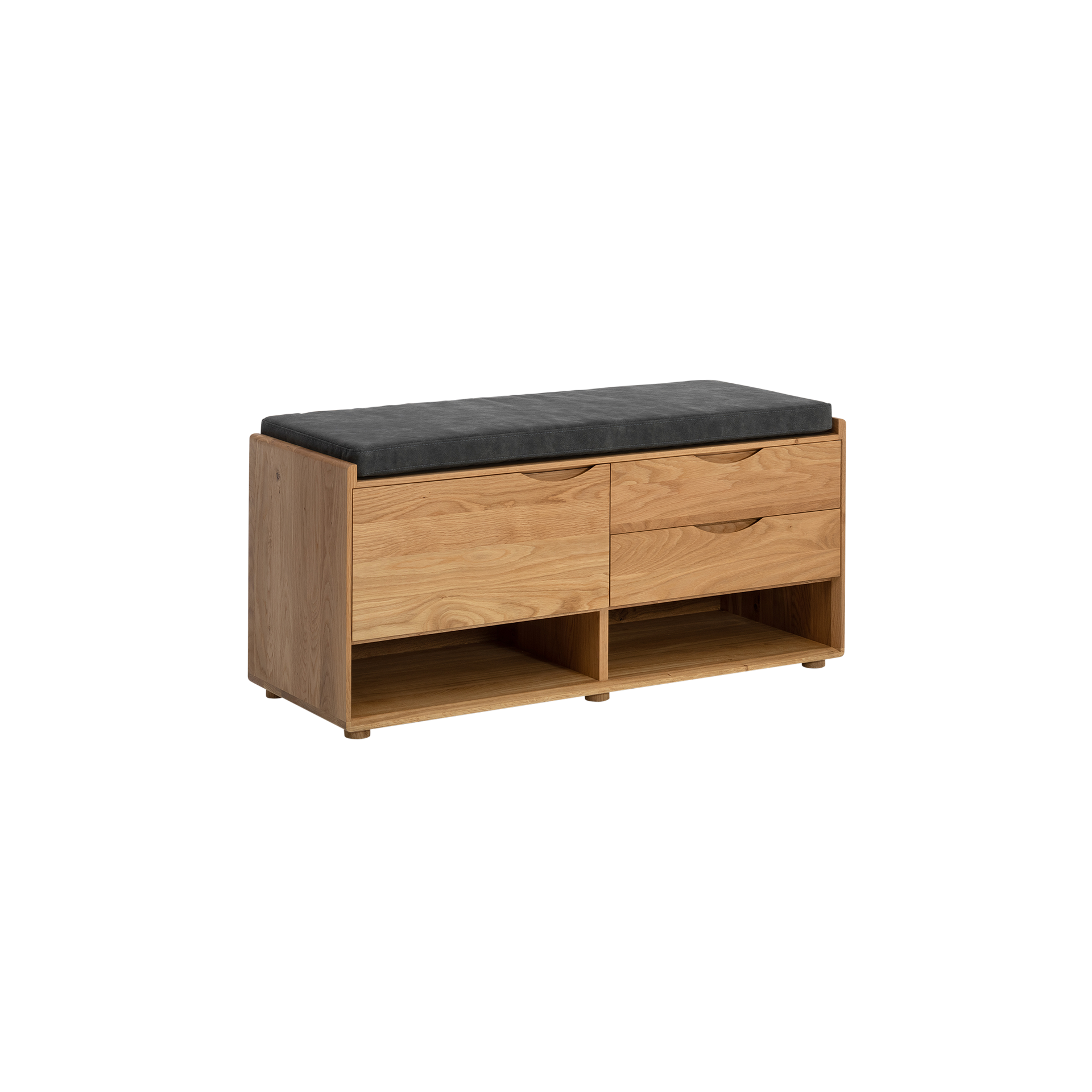 Garderobenbank Primera Eiche massiv Garderobenbank Primera Eiche massiv