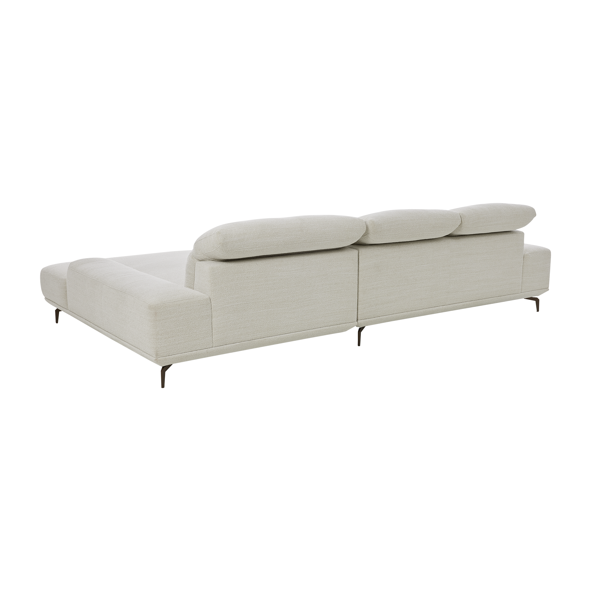 Musterring Ecksofa MR 2490 Weiß Sitztiefe motorisch verstellbar Ottomane rechts Musterring Ecksofa MR 2490 Weiß Sitztiefe motorisch verstellbar Ottomane rechts