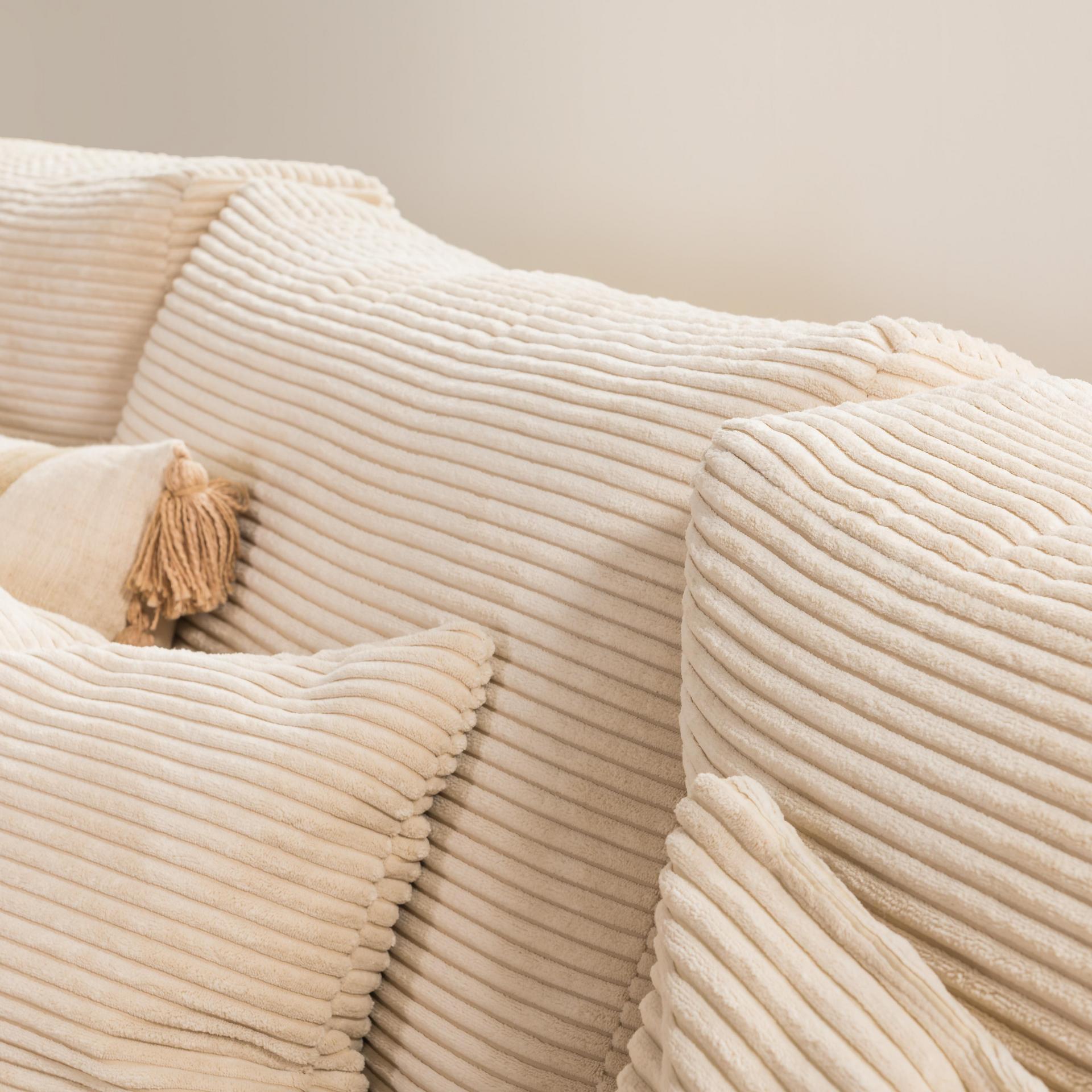 Ecksofa Mirella Beige Ottomane links Ecksofa Mirella Beige Ottomane links