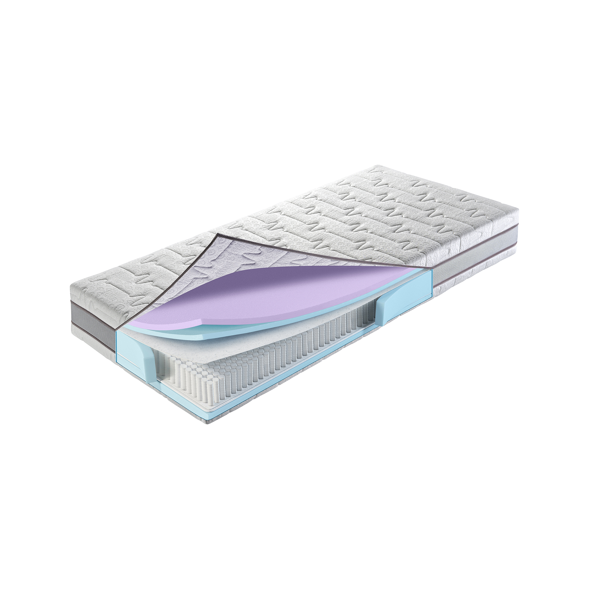 Taschenfederkernmatratze Ergopur TFK1000 100x200 cm H2 - mittelfest, bis ca. 80 kg Taschenfederkernmatratze Ergopur TFK1000 100x200 cm H2 - mittelfest, bis ca. 80 kg