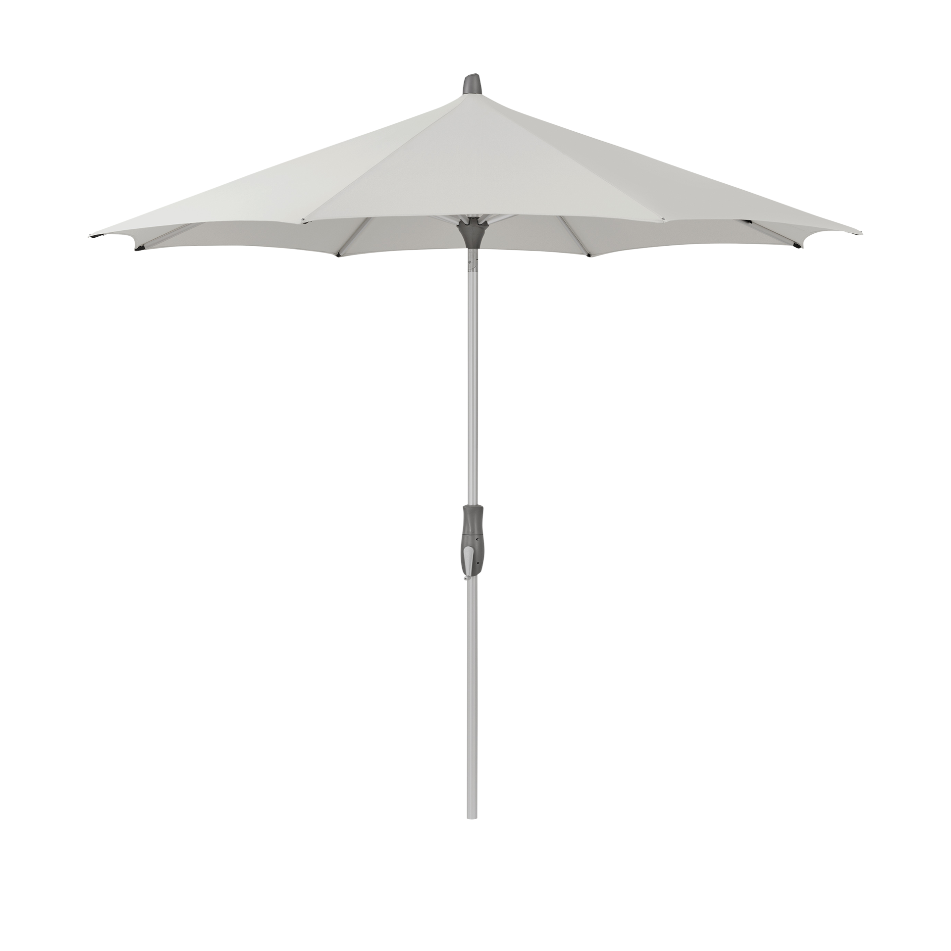 Glatz Sonnenschirm Alu-Twist Grau rund 300 Glatz Sonnenschirm Alu-Twist Grau rund 300