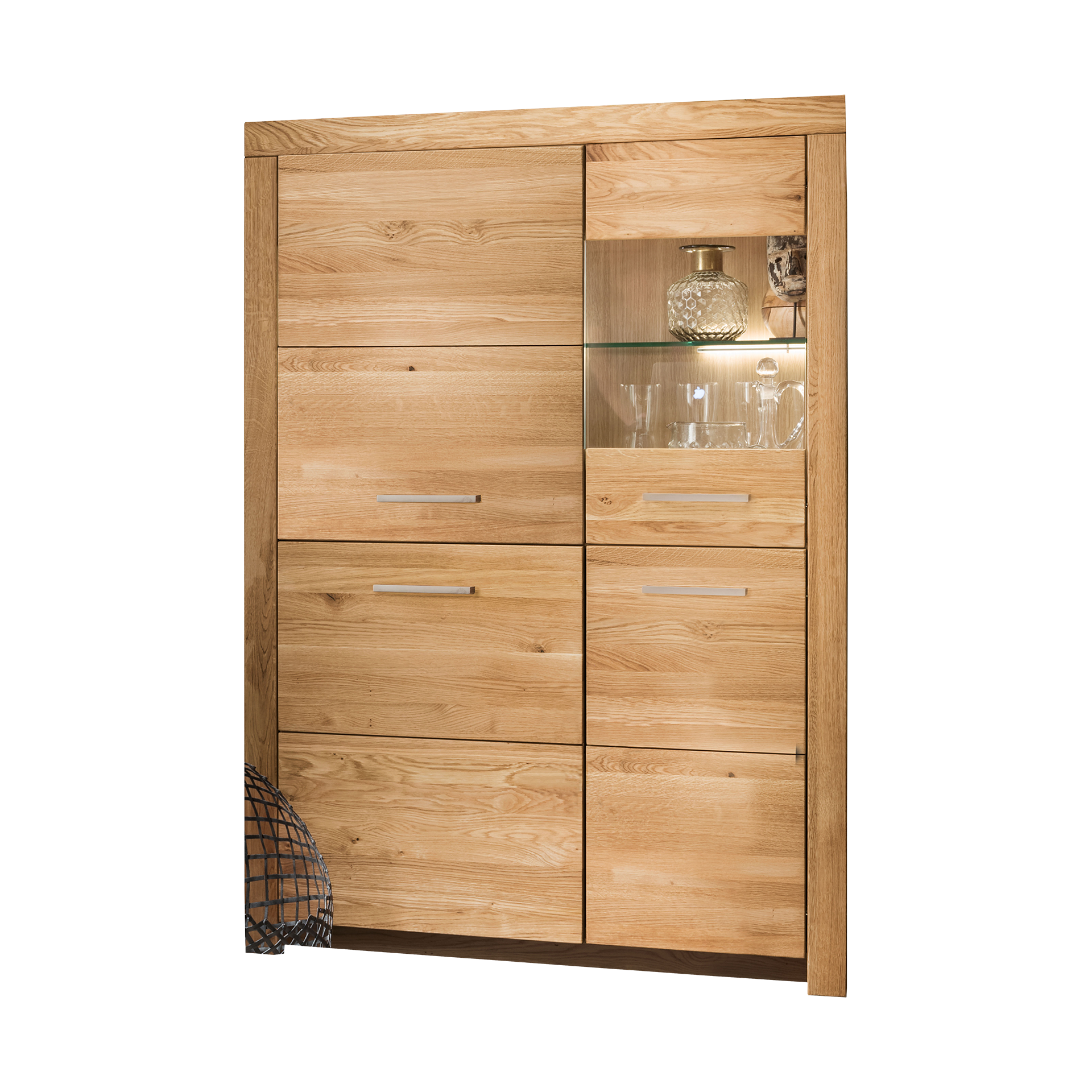 Highboard Bristol Eichefarben
