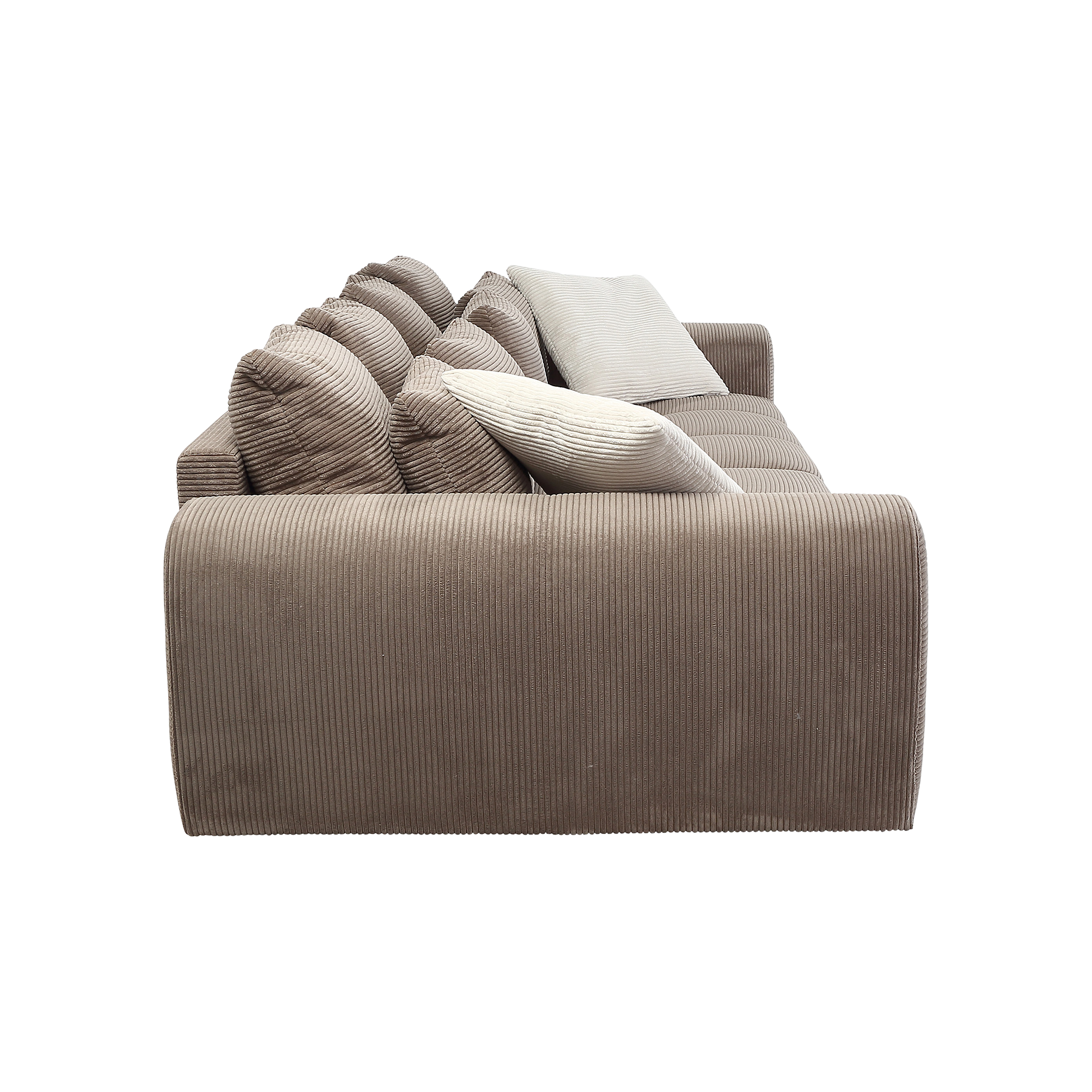 Bigsofa Janni Bezug Cord Braun Bigsofa Janni Bezug Cord Braun