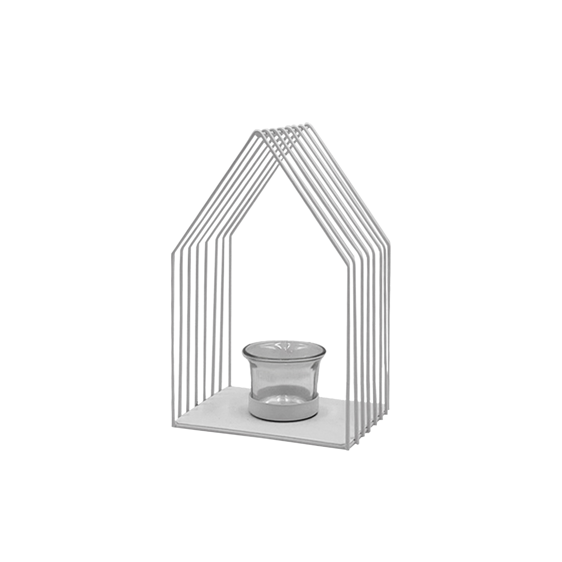 Windlicht Arkas Weiß