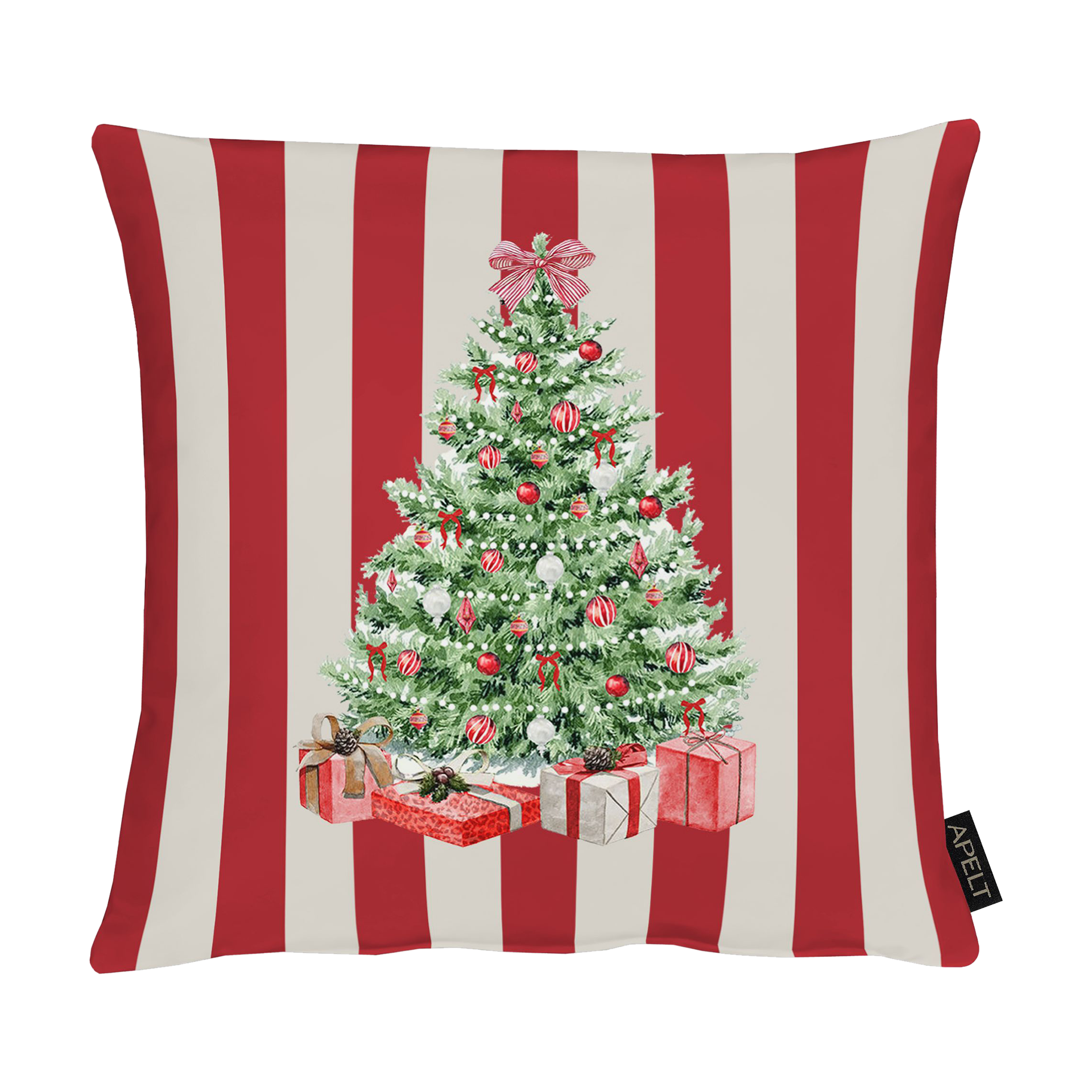 Kissen Weihnachtsbaum Rot Kissen Weihnachtsbaum Rot