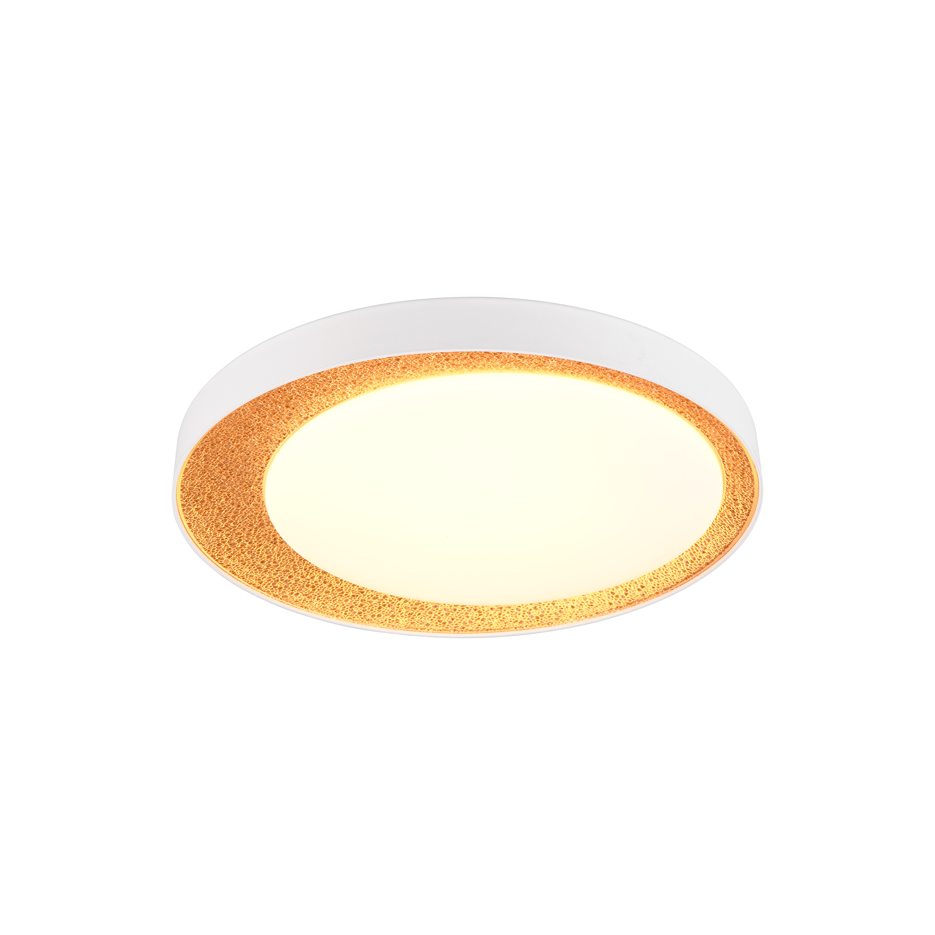 Deckenleuchte Aleta Gold Weiß