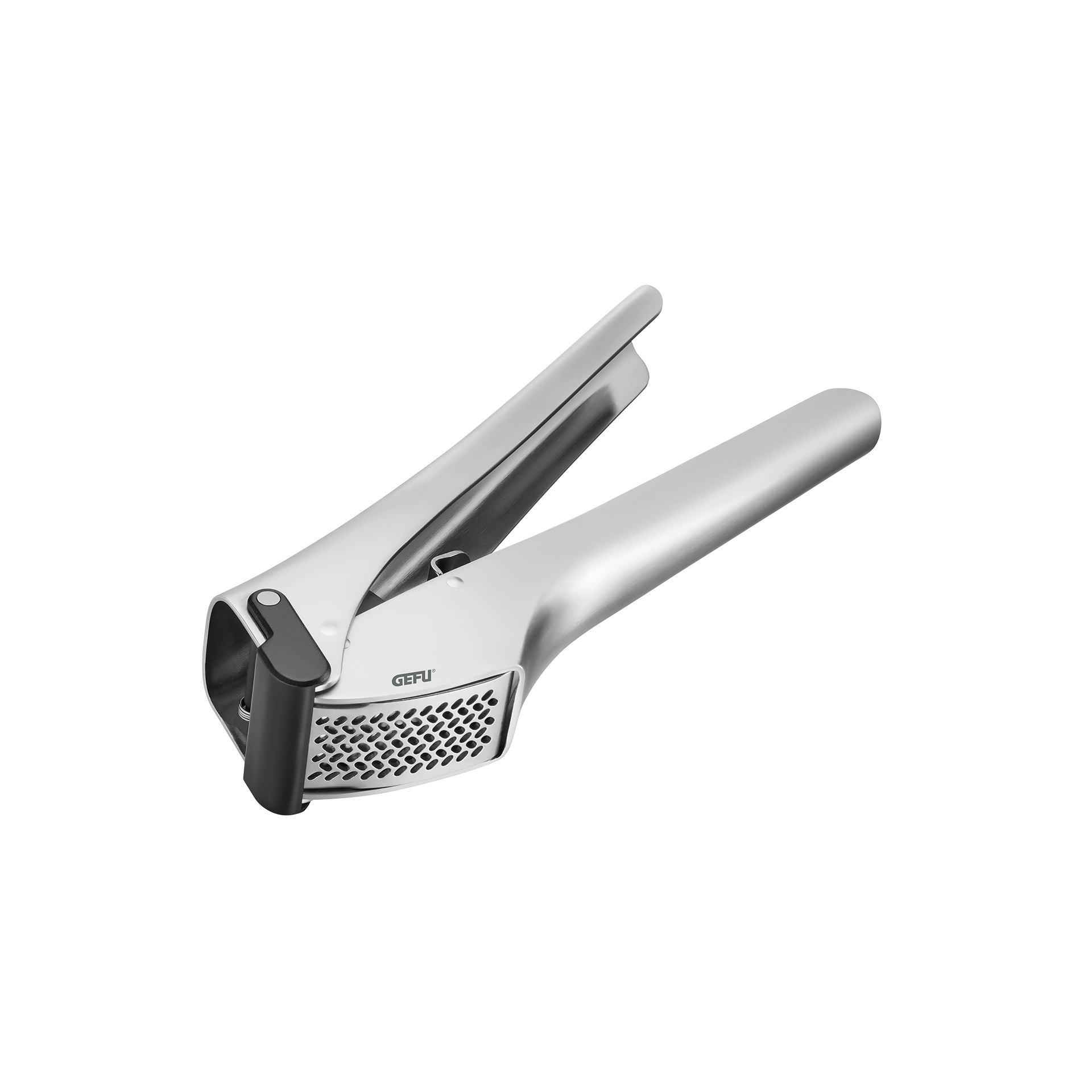Gefu Knoblauchpresse Garlico Schwarz-Silber Gefu Knoblauchpresse Garlico Schwarz-Silber