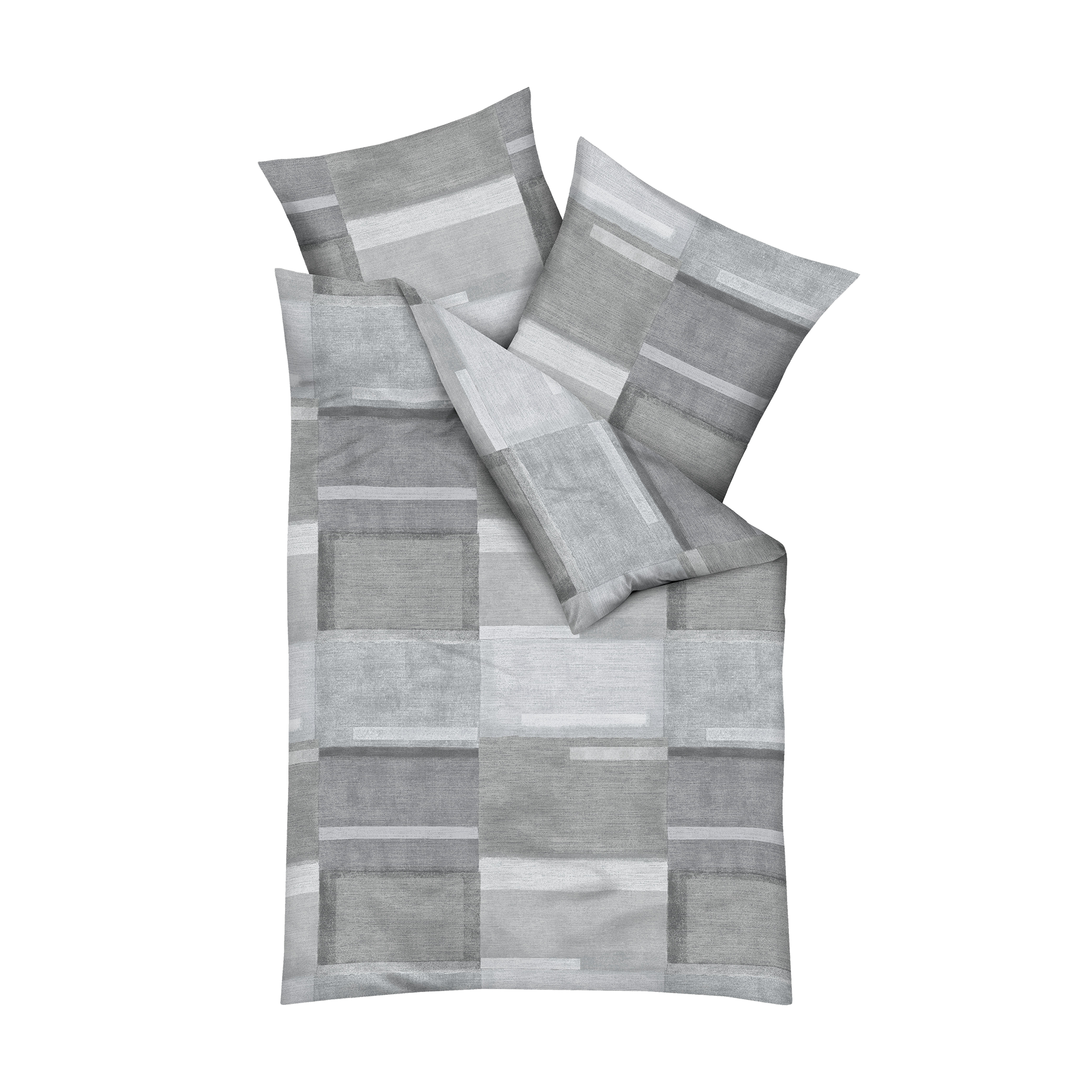 Satin Bettwäsche Status Silber 135x200cm Satin Bettwäsche Status Silber 135x200cm