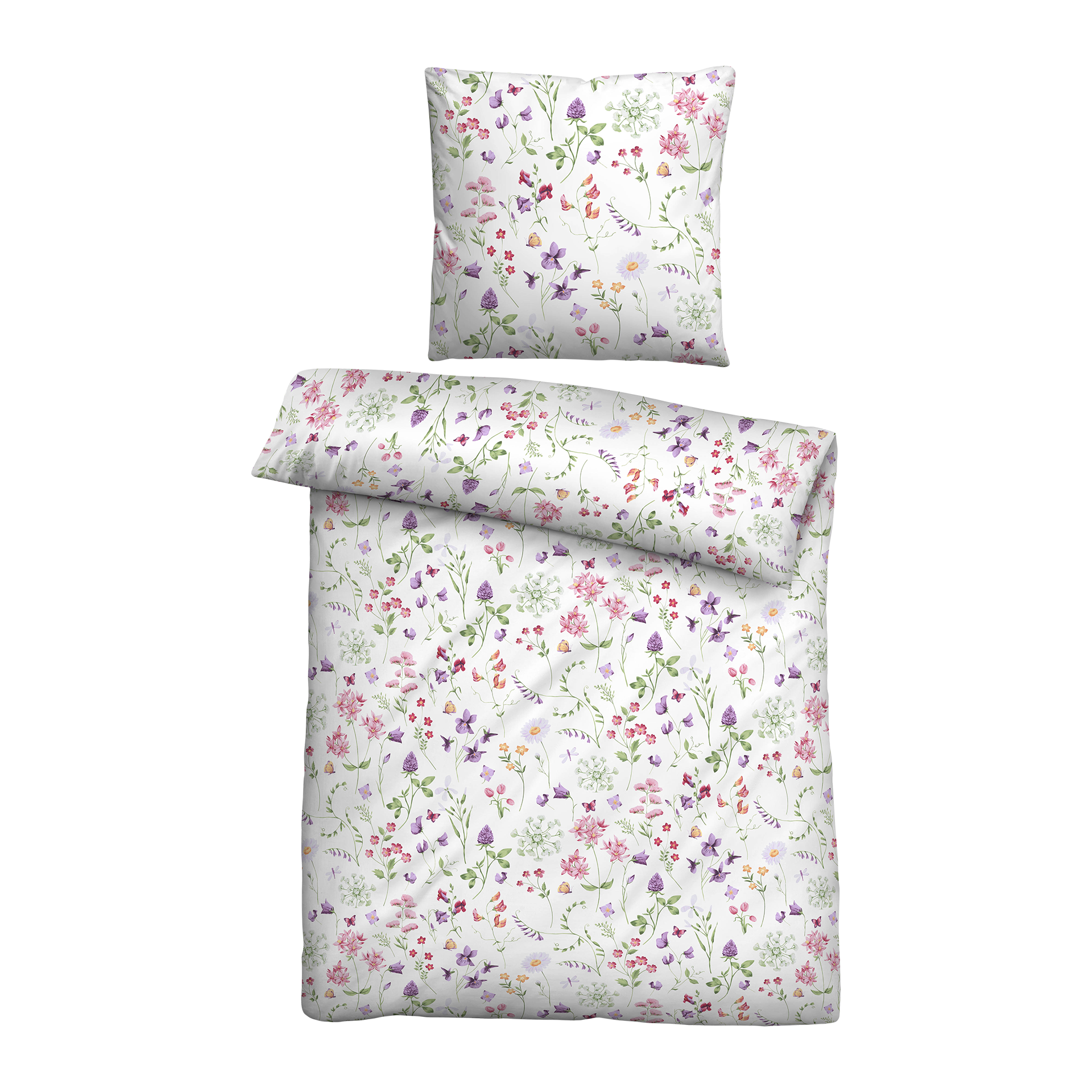 Linon Bettwäsche Flowerpower Weiss 135x200 Bezug 135x200 Kissen 80x80cm Linon Bettwäsche Flowerpower Weiss 135x200 Bezug 135x200 Kissen 80x80cm