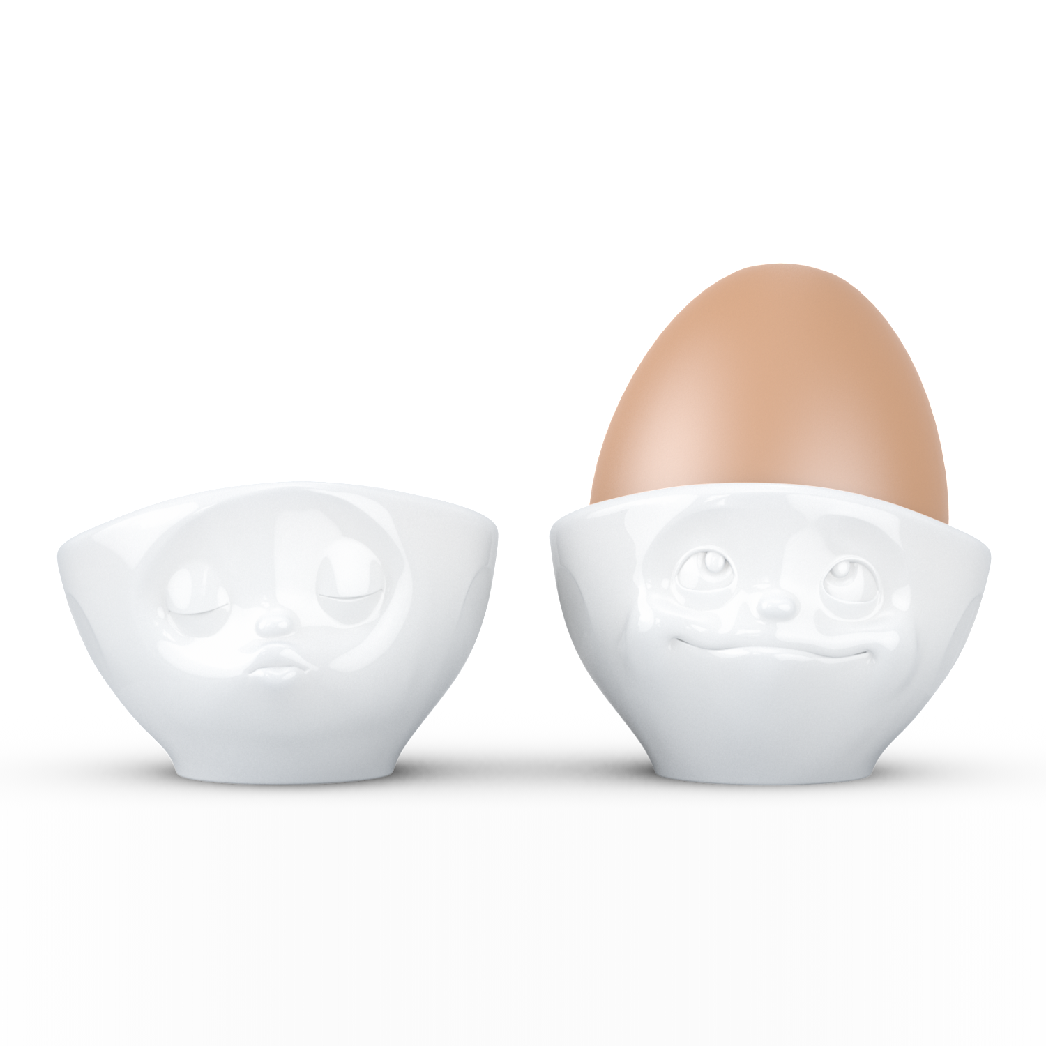 Eierbecher Fiftyeight 2-teilig Weiß