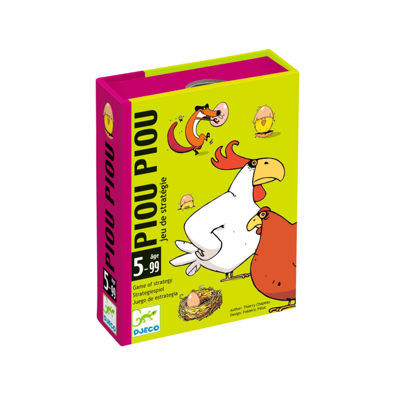 Kartenspiel Piou Piou Mehrfarbig